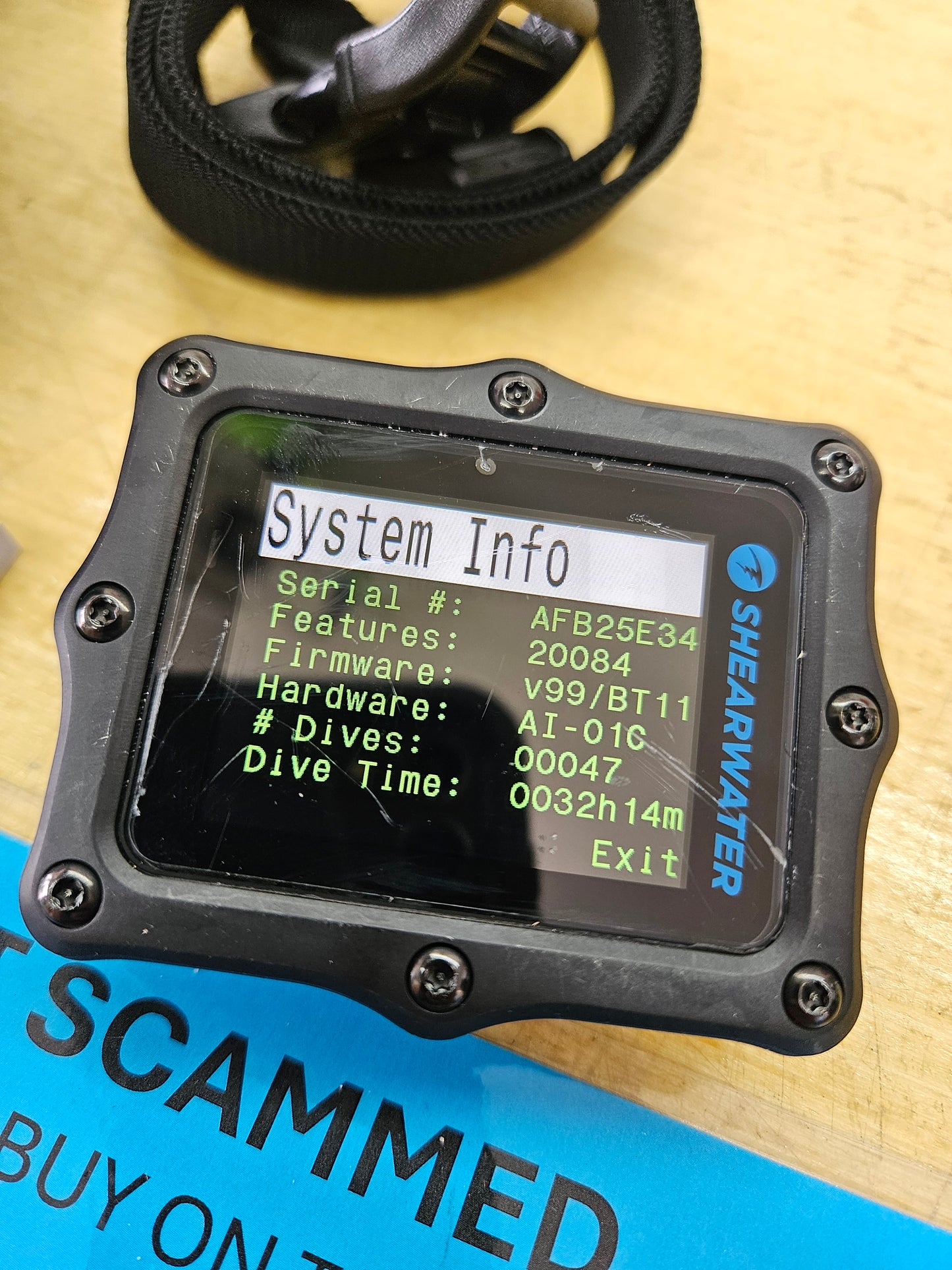 Shearwater Perdix 2 AI Dive Computer (used)