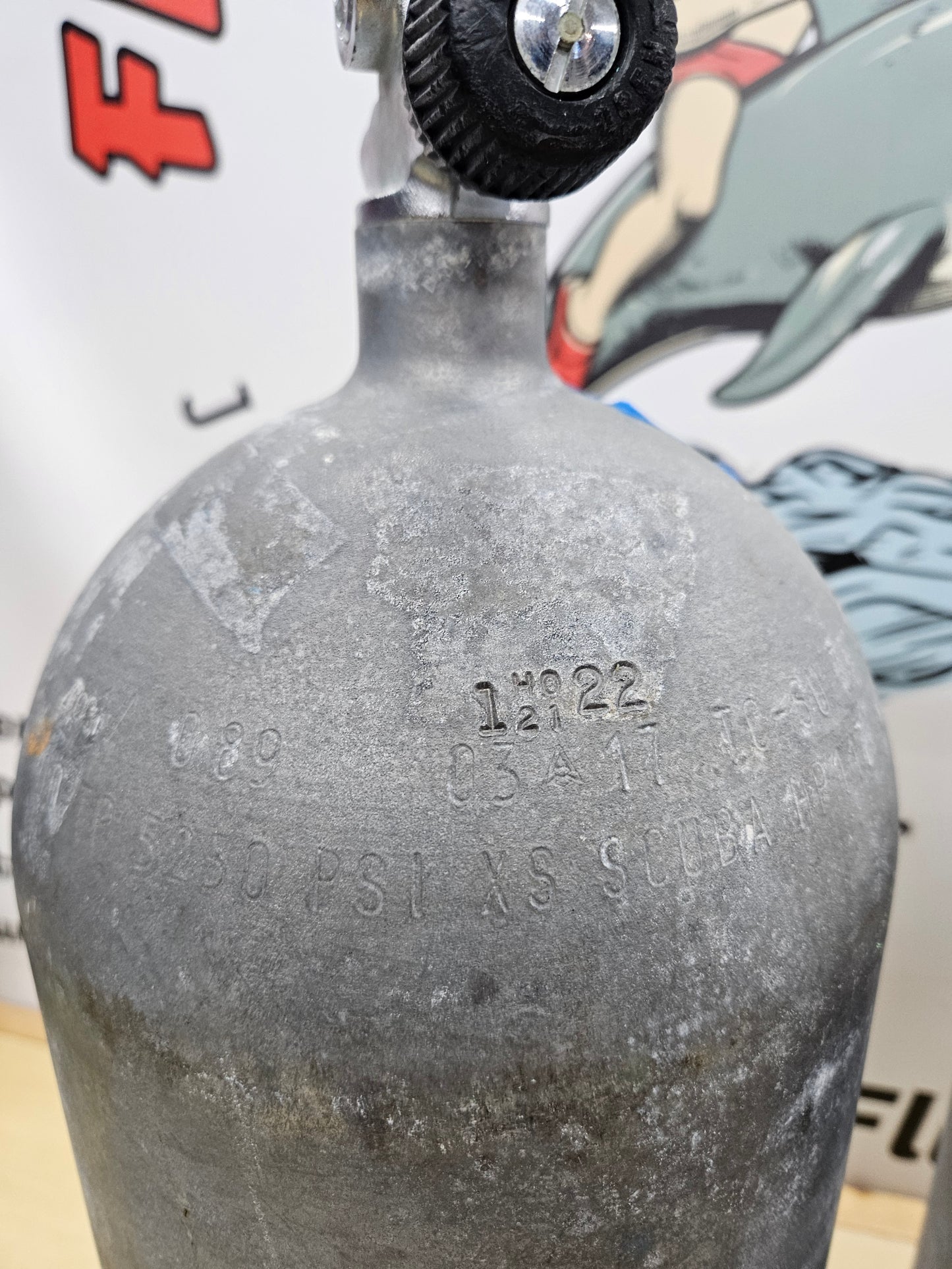 Faber HP117 Steel Scuba Tanks