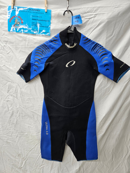 Oceanic "Ultra 2.0mm" Shorty Wetsuit (LG)