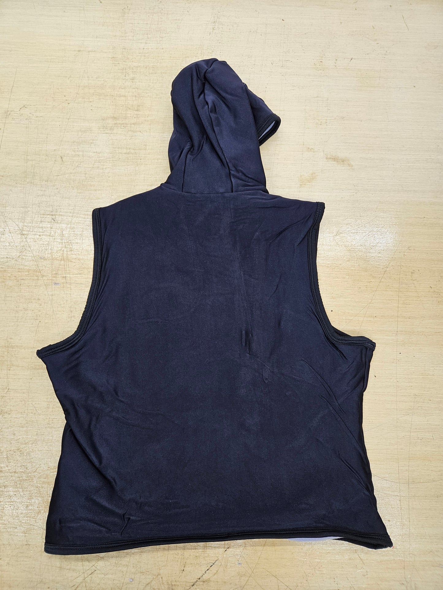 Lycra Fleece Lined Hooded Vest (XL)