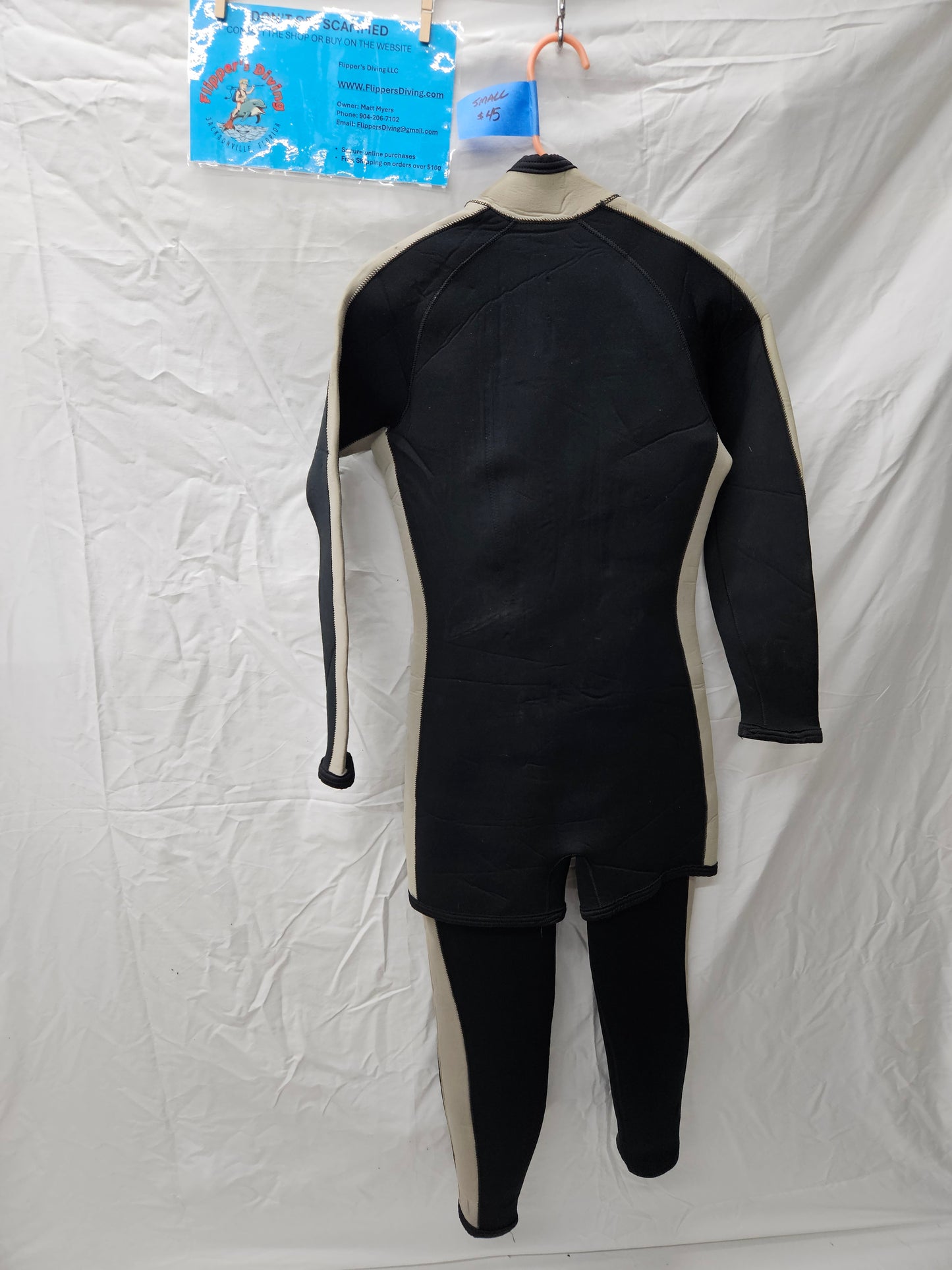 Action Plus 2-Piece 3mm Wetsuit (SMALL)