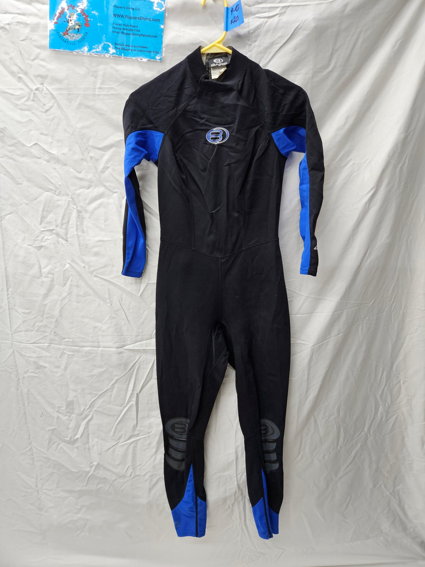 Bare Tropical .5mm Dive Skin (Size 9-10)