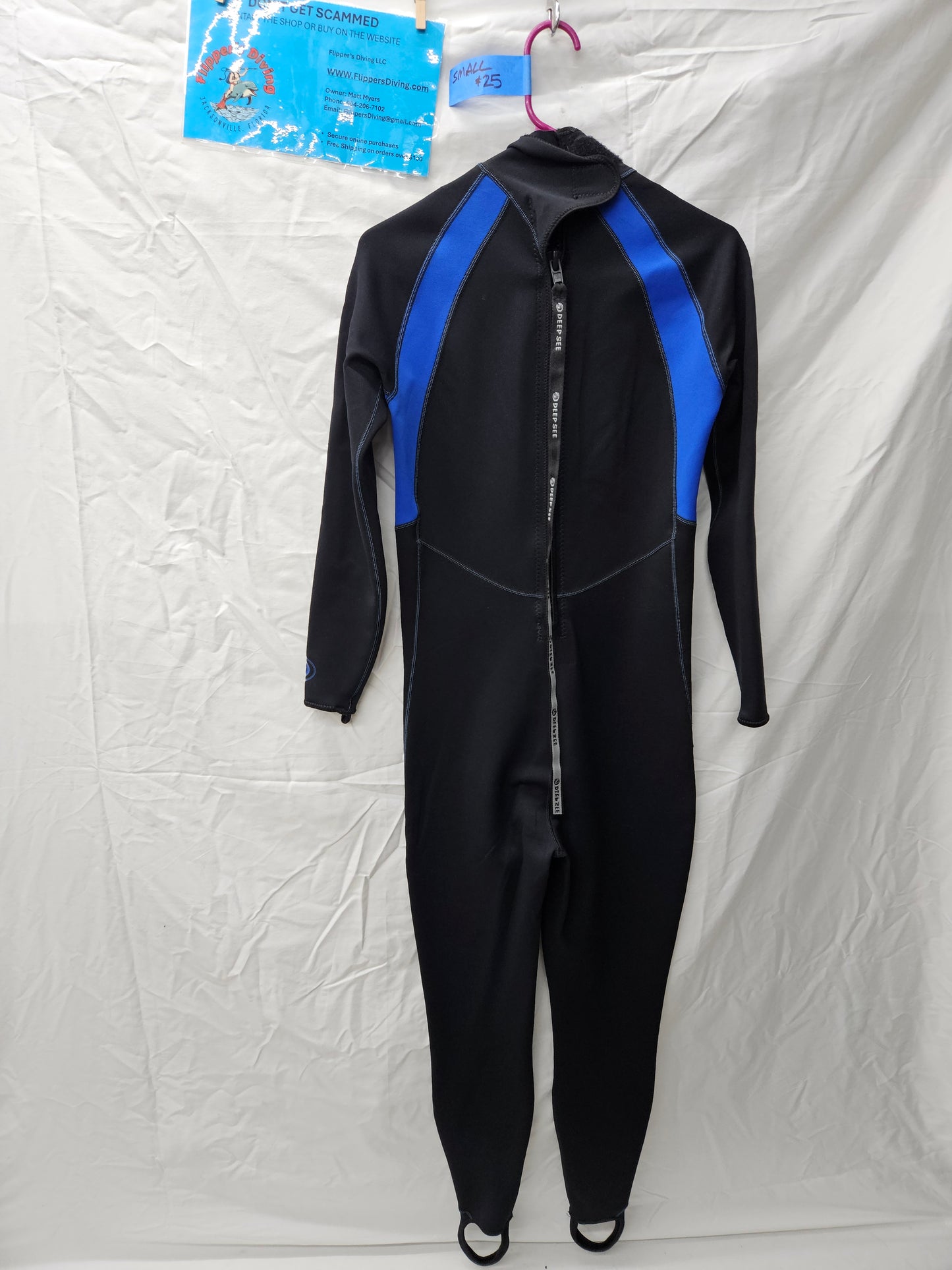 Deep See 0.5mm full wetsuit (SMALL)