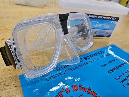 Tusa Freedom Ceos Liberator Plus Dive Mask