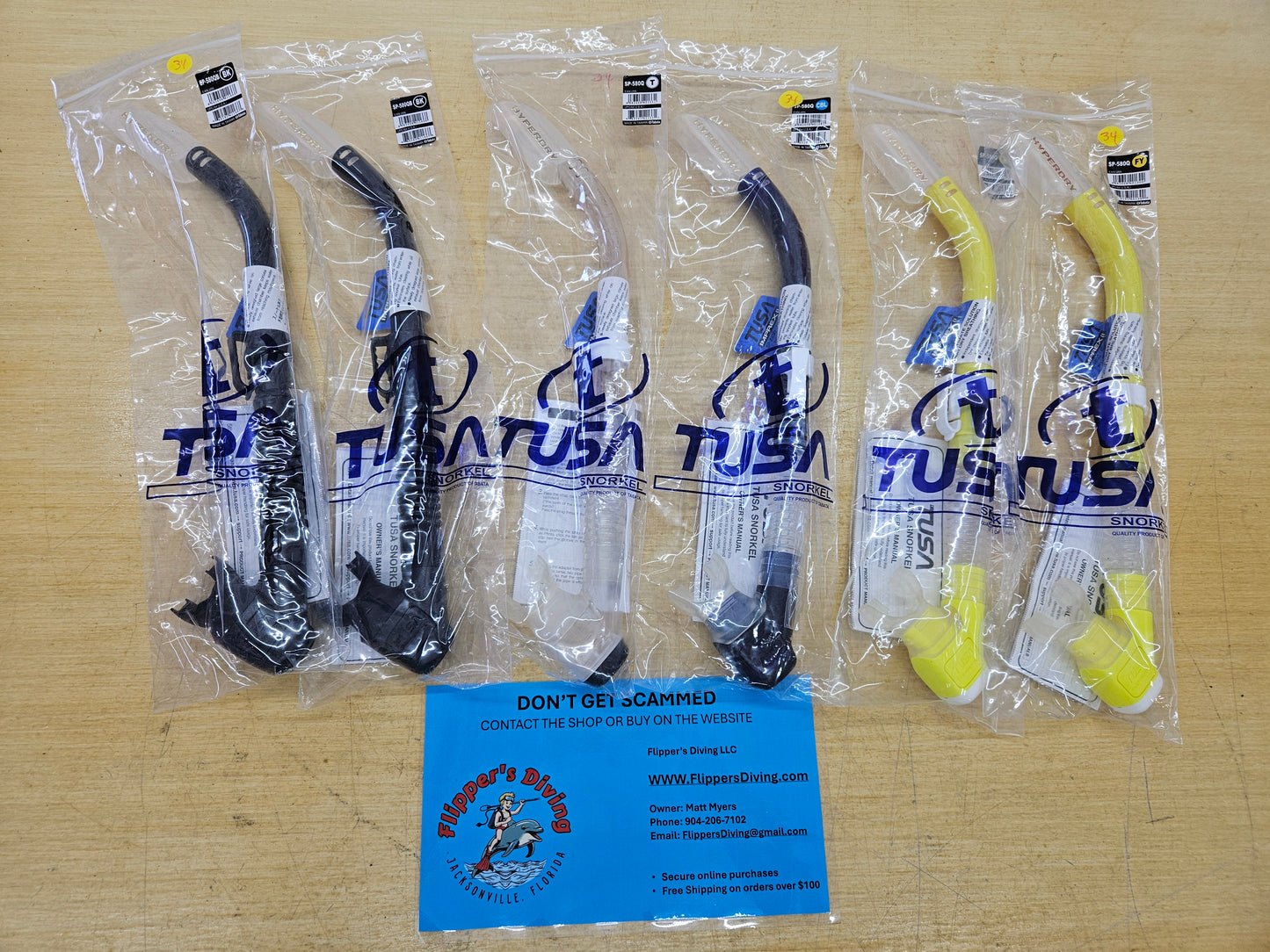 Tusa Hyperdry Snorkel
