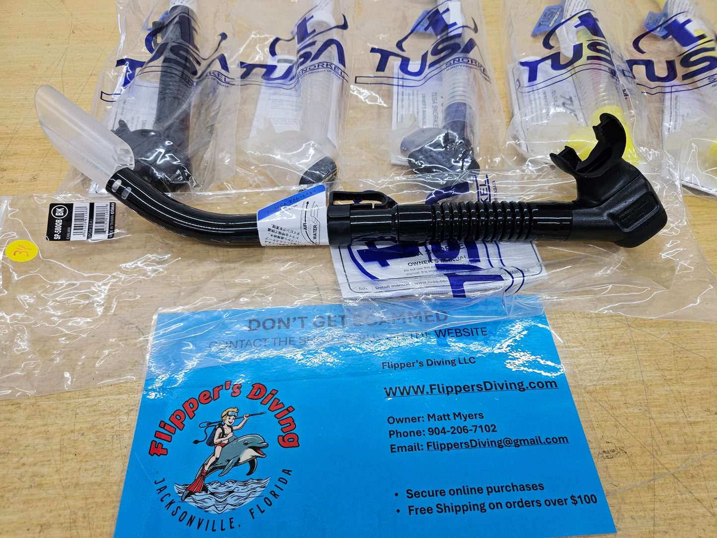Tusa Hyperdry Snorkel