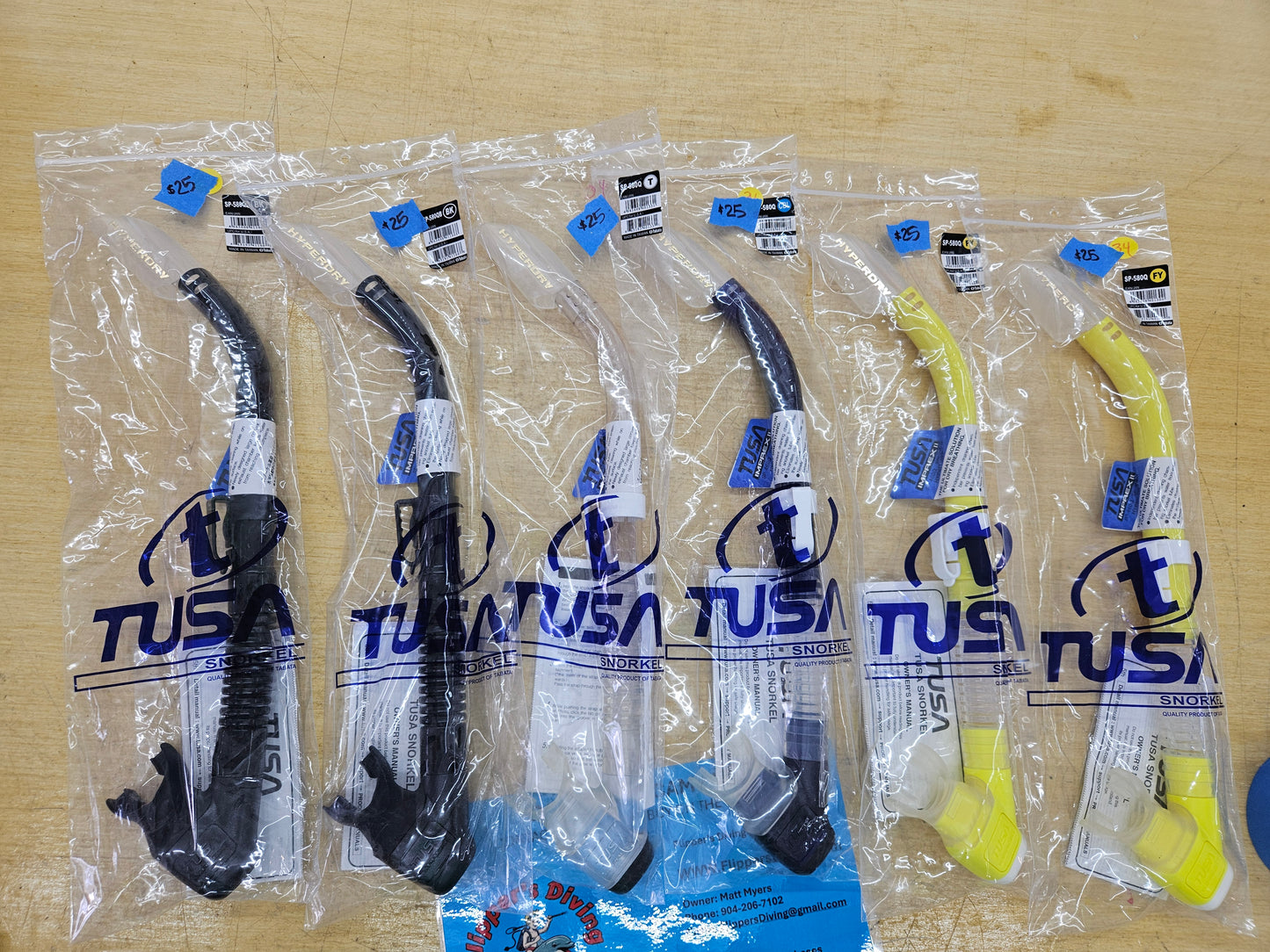 Tusa Hyperdry Snorkel