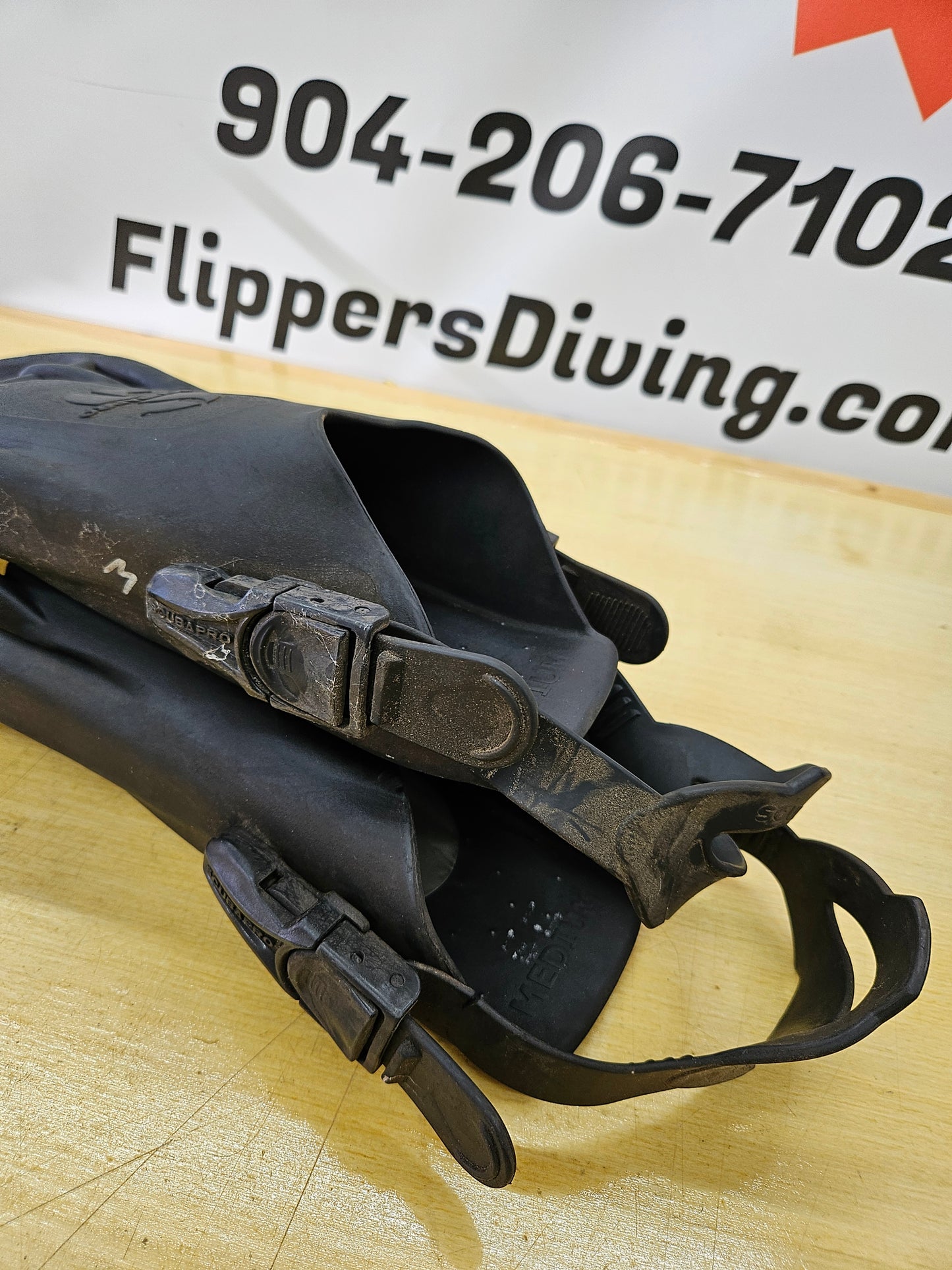 Scubapro Sport Jet diving fins (Medium 8-10)