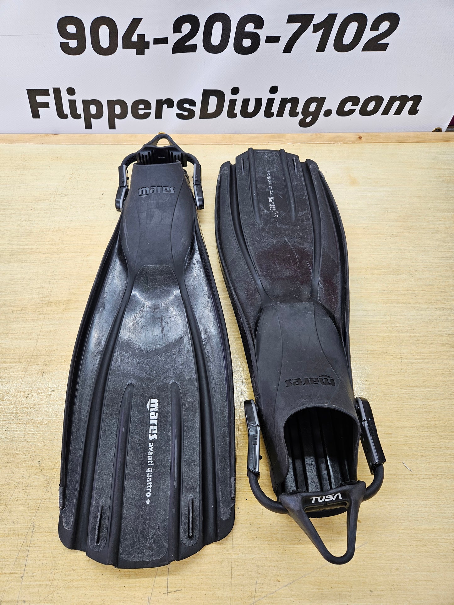 Mares Avanti Quattro+ Dive Fins (Large)
