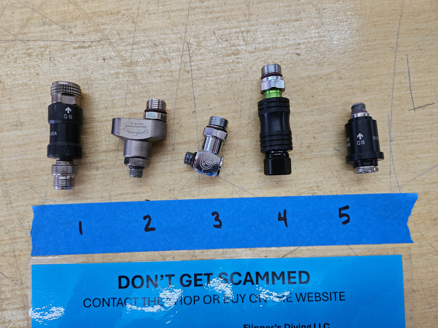 LP Gas Shut Off Valves/Sliders and Swivels