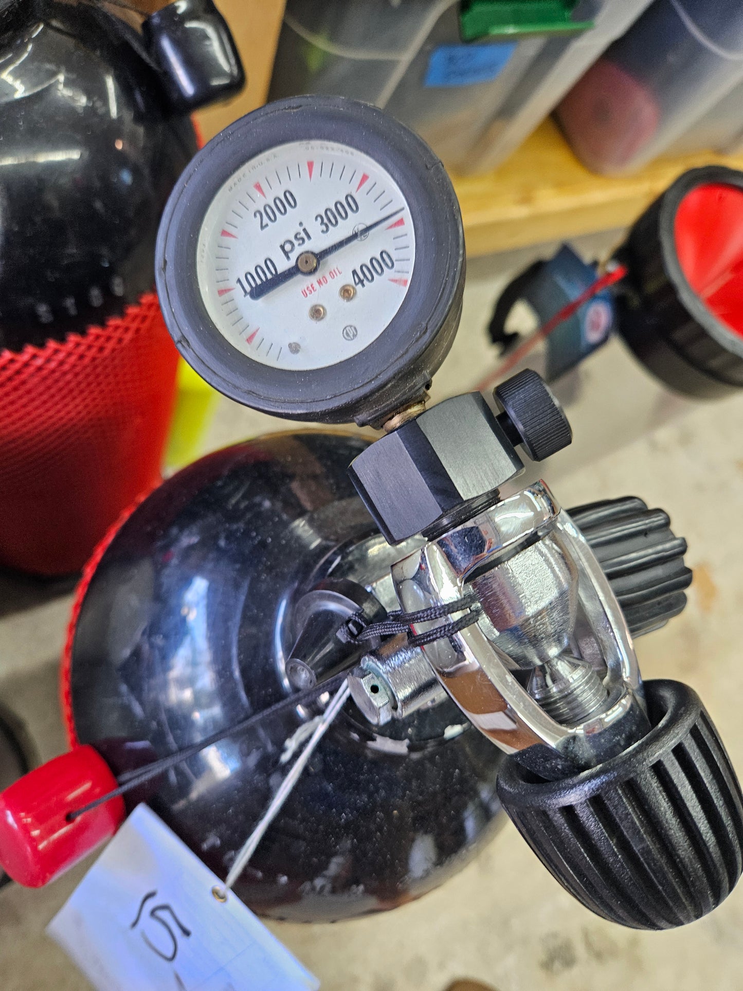 US Divers Aqualung Tank Pressure Checker