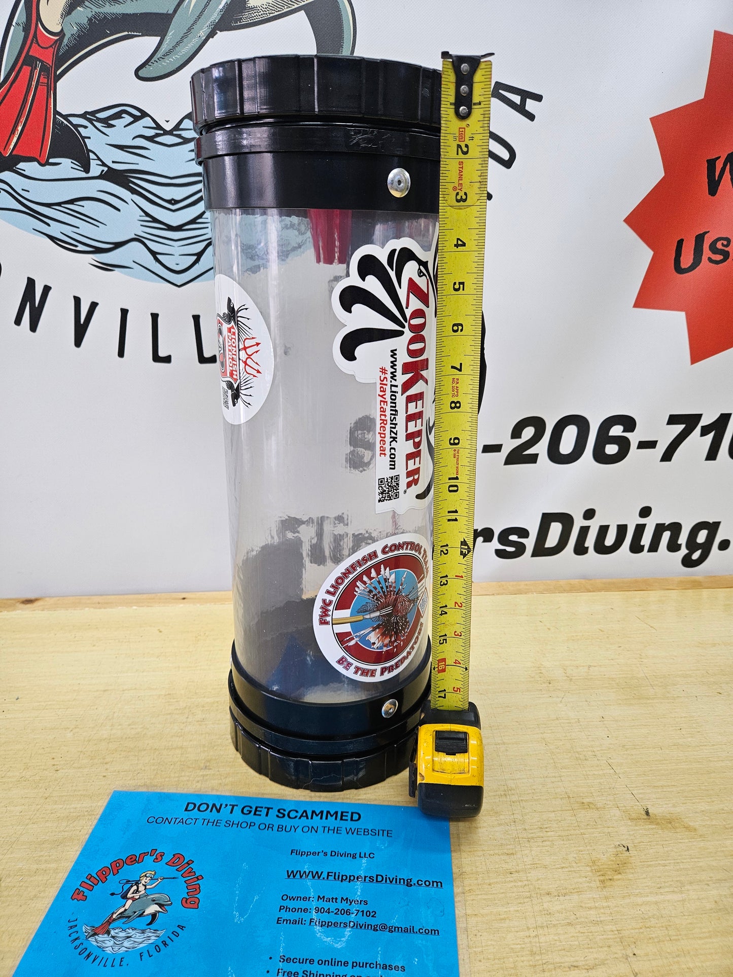 20" ZooKeeper Lionfish Container