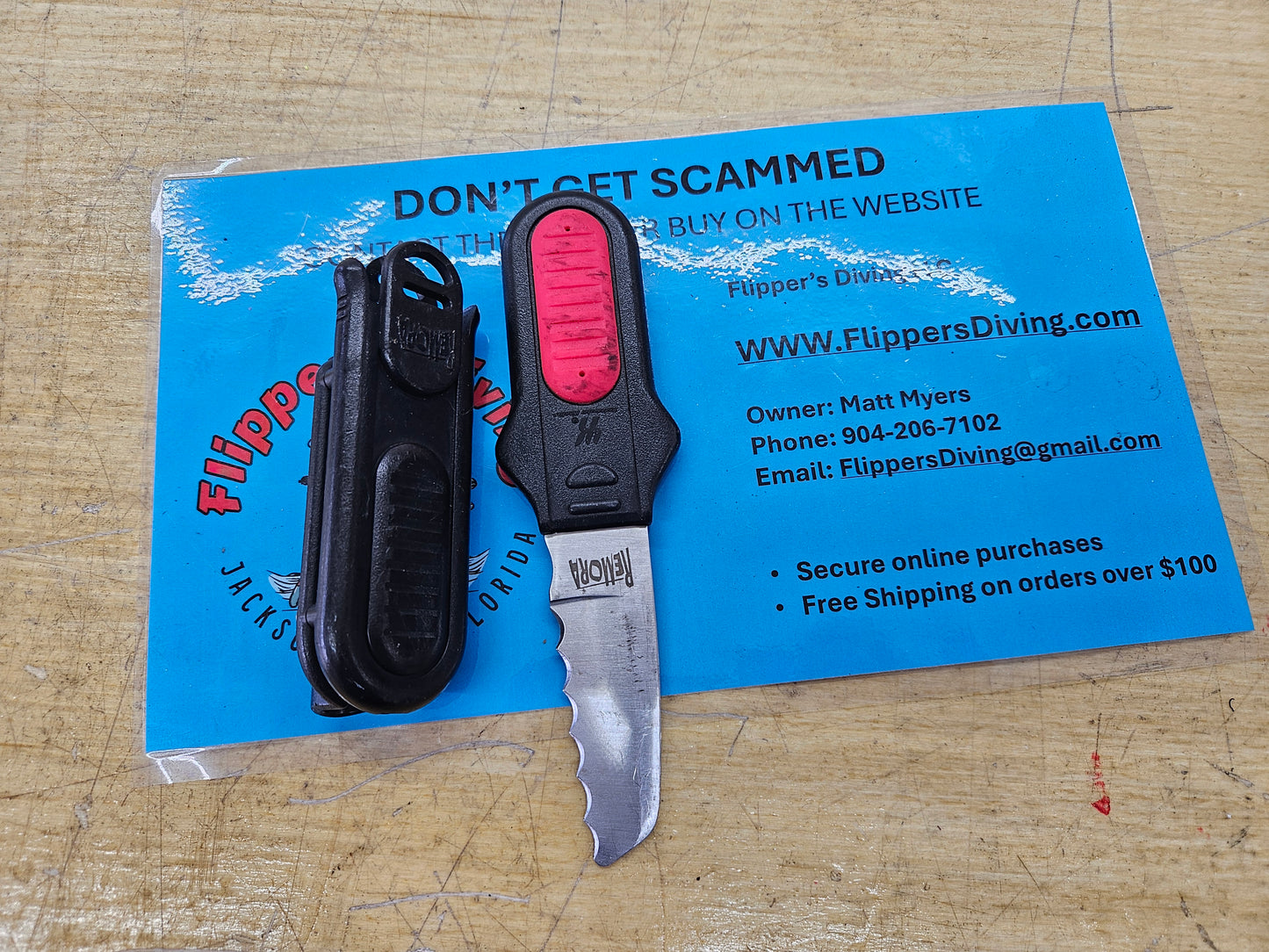 UK Remora Dive Knife