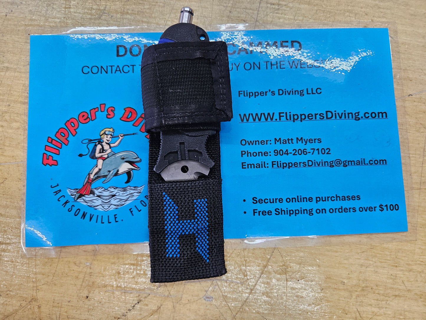 Halcyon Titanium Dive Knife