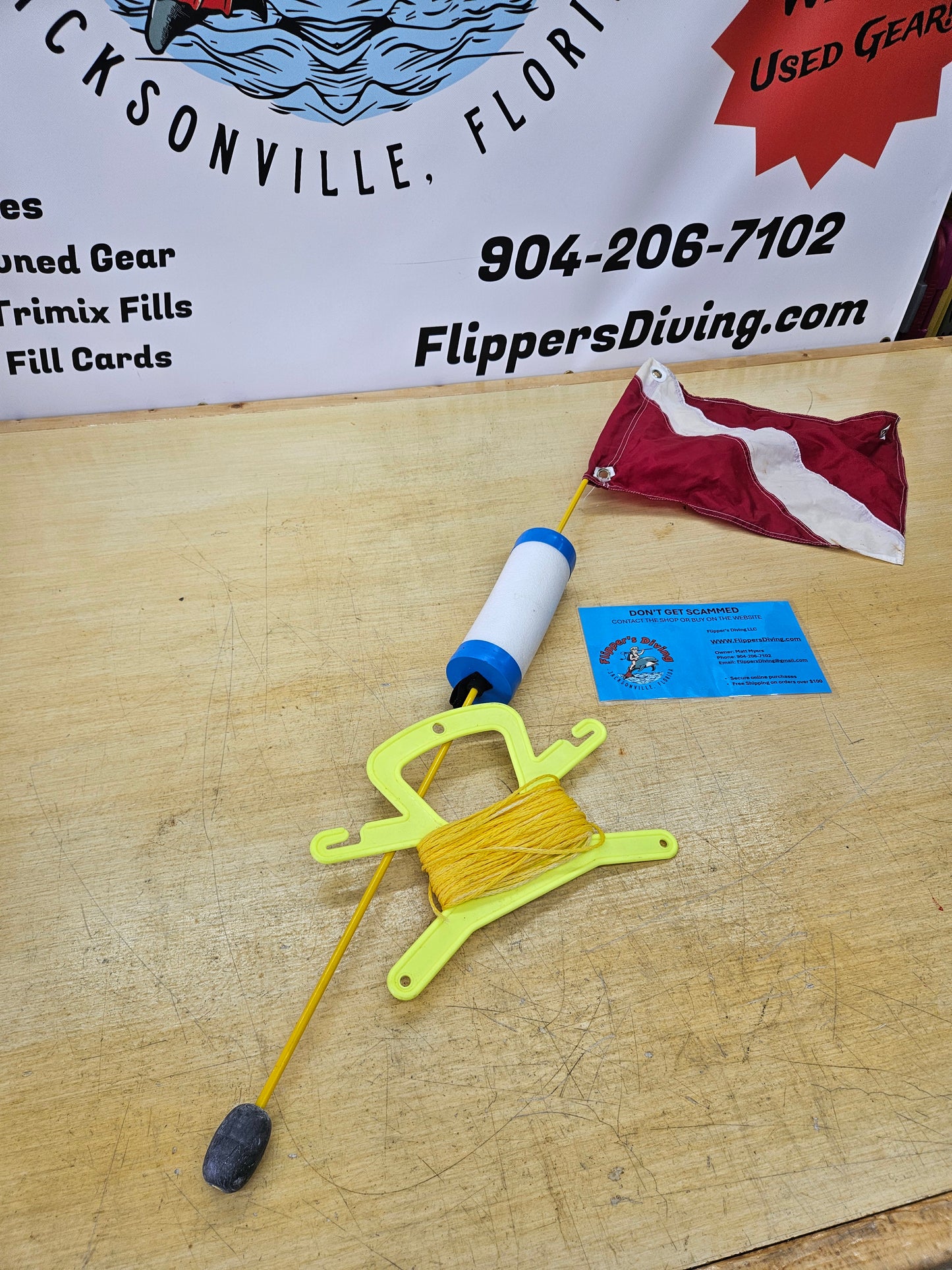 Dive Flag - Float - Line Spool