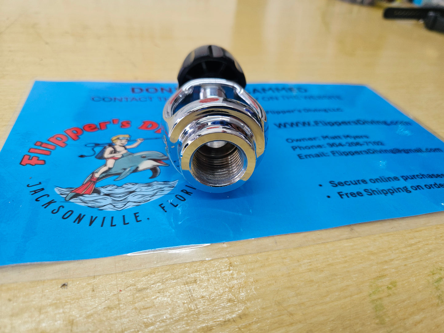 Aqualung DIN to Yoke Adaptor