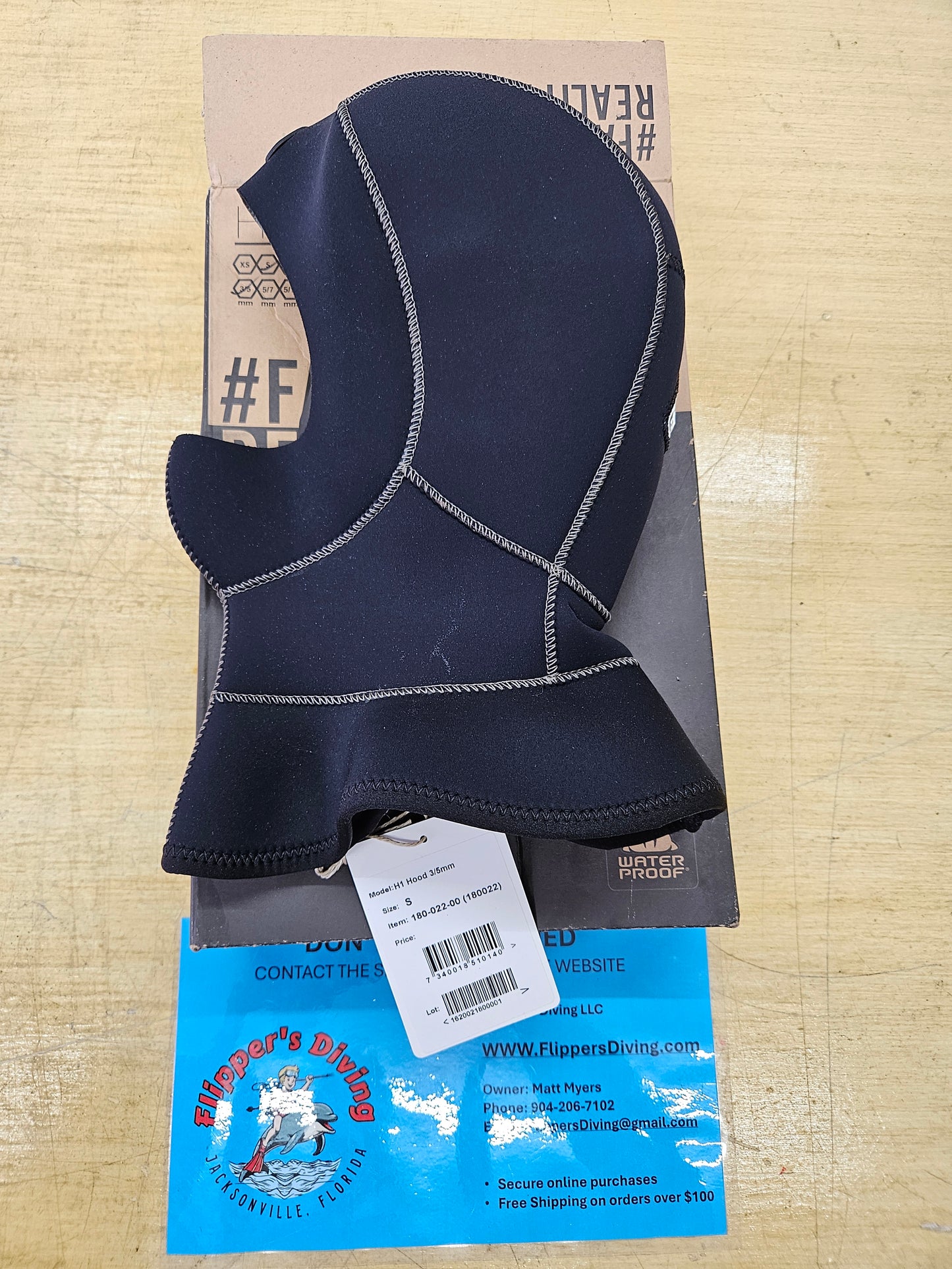 "Water Proof" H1 5/3mm Hood (Small & Medium)