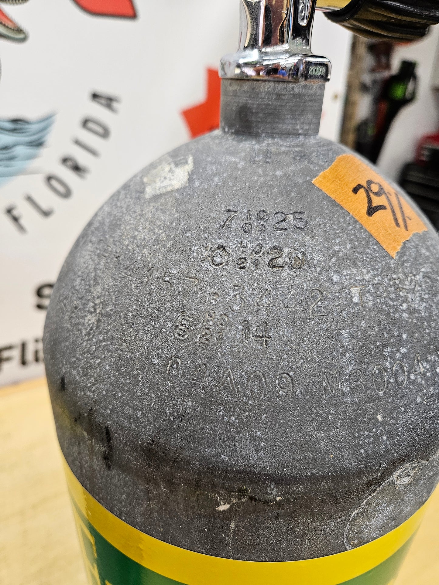 Worthington Steel HP119 Scuba Cylinders