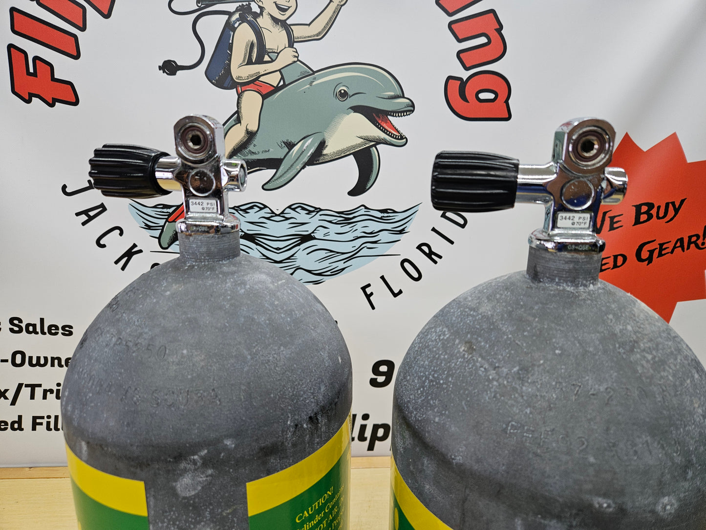 Worthington Steel HP119 Scuba Cylinders
