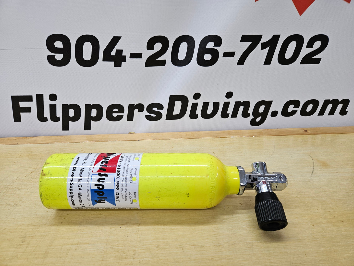 Aluminum 6 cubic ft Scuba Tank (AL6)