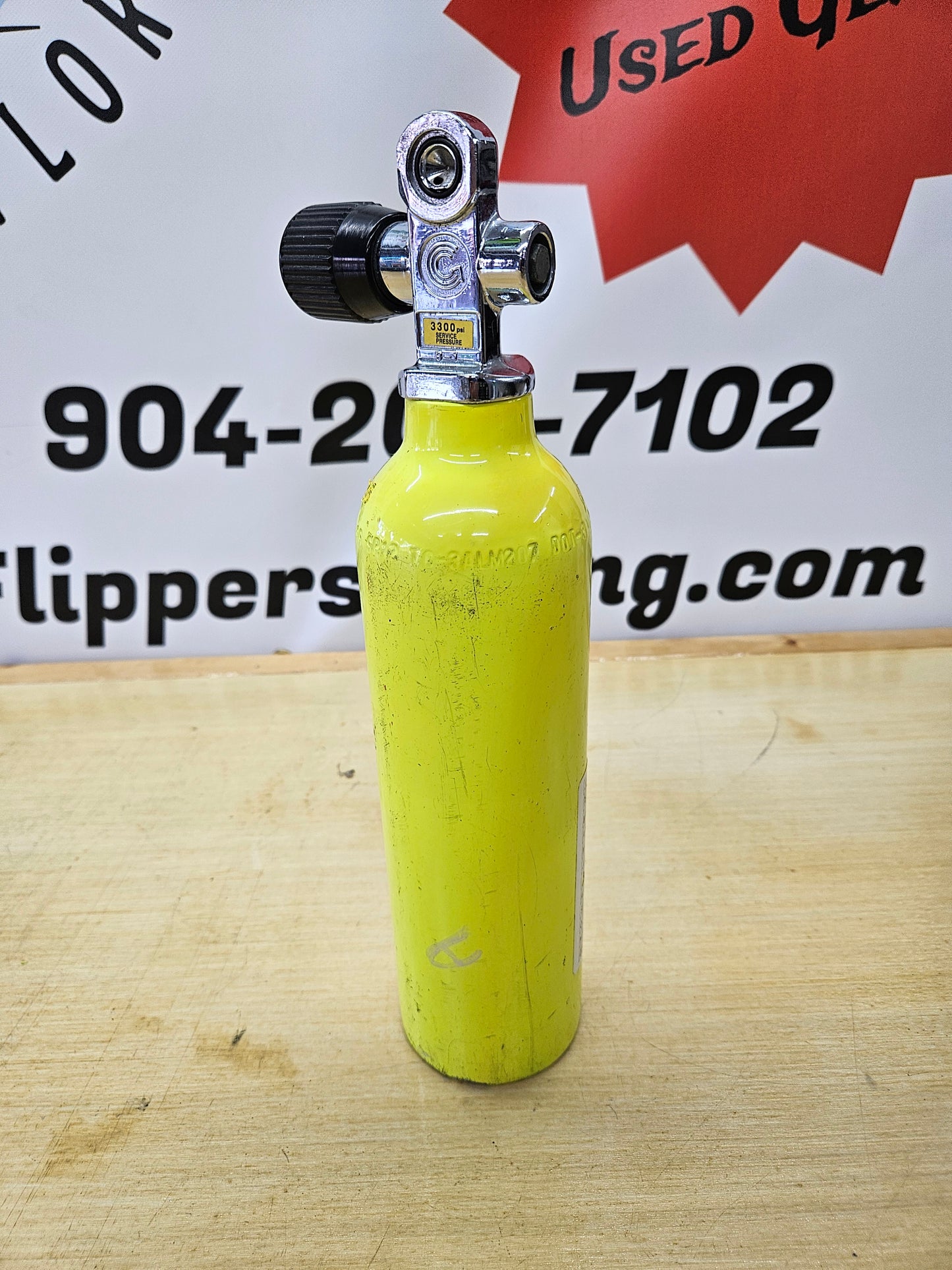 Aluminum 6 cubic ft Scuba Tank (AL6)