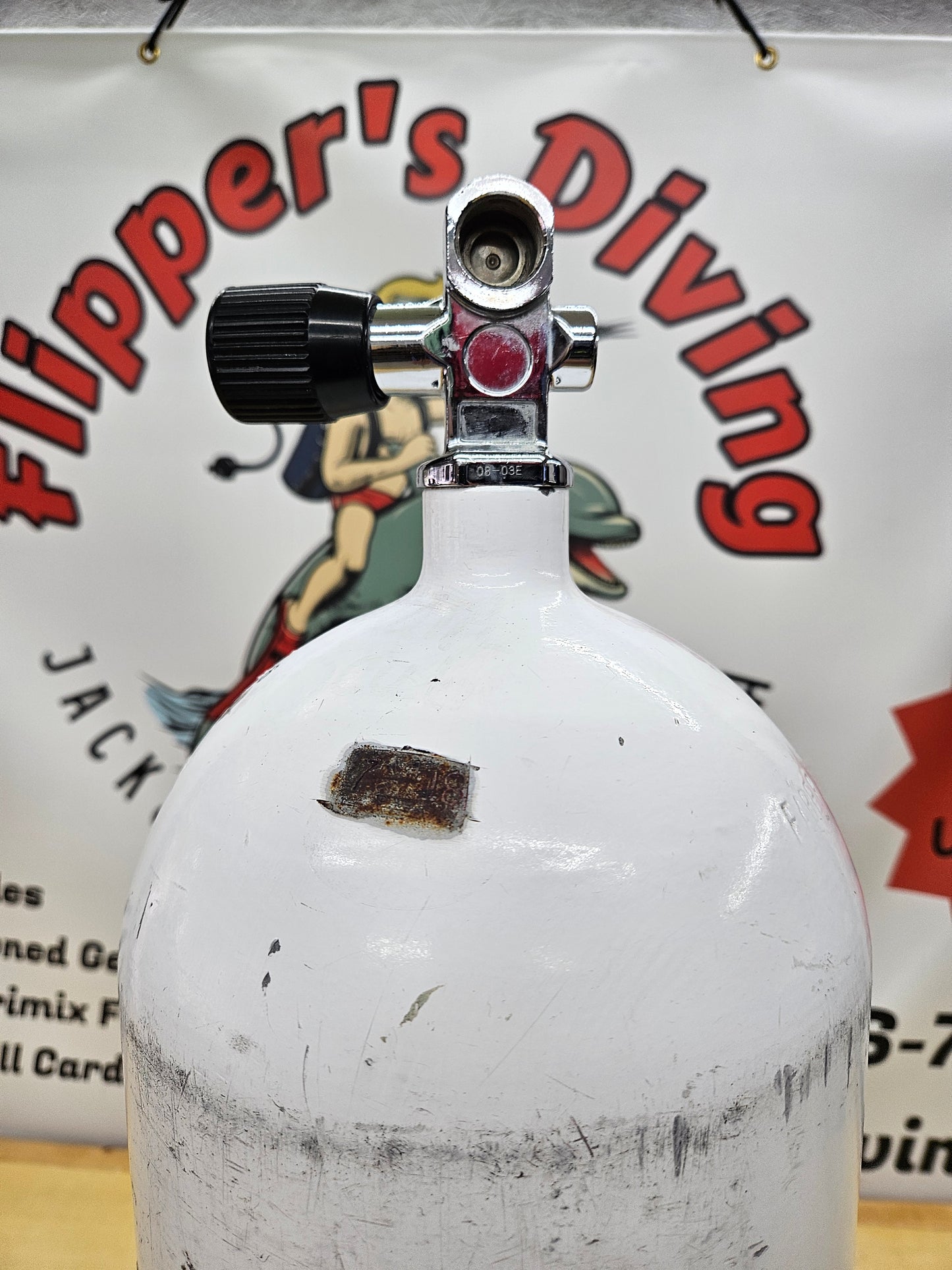 Faber LP120 Steel Scuba Cylinder