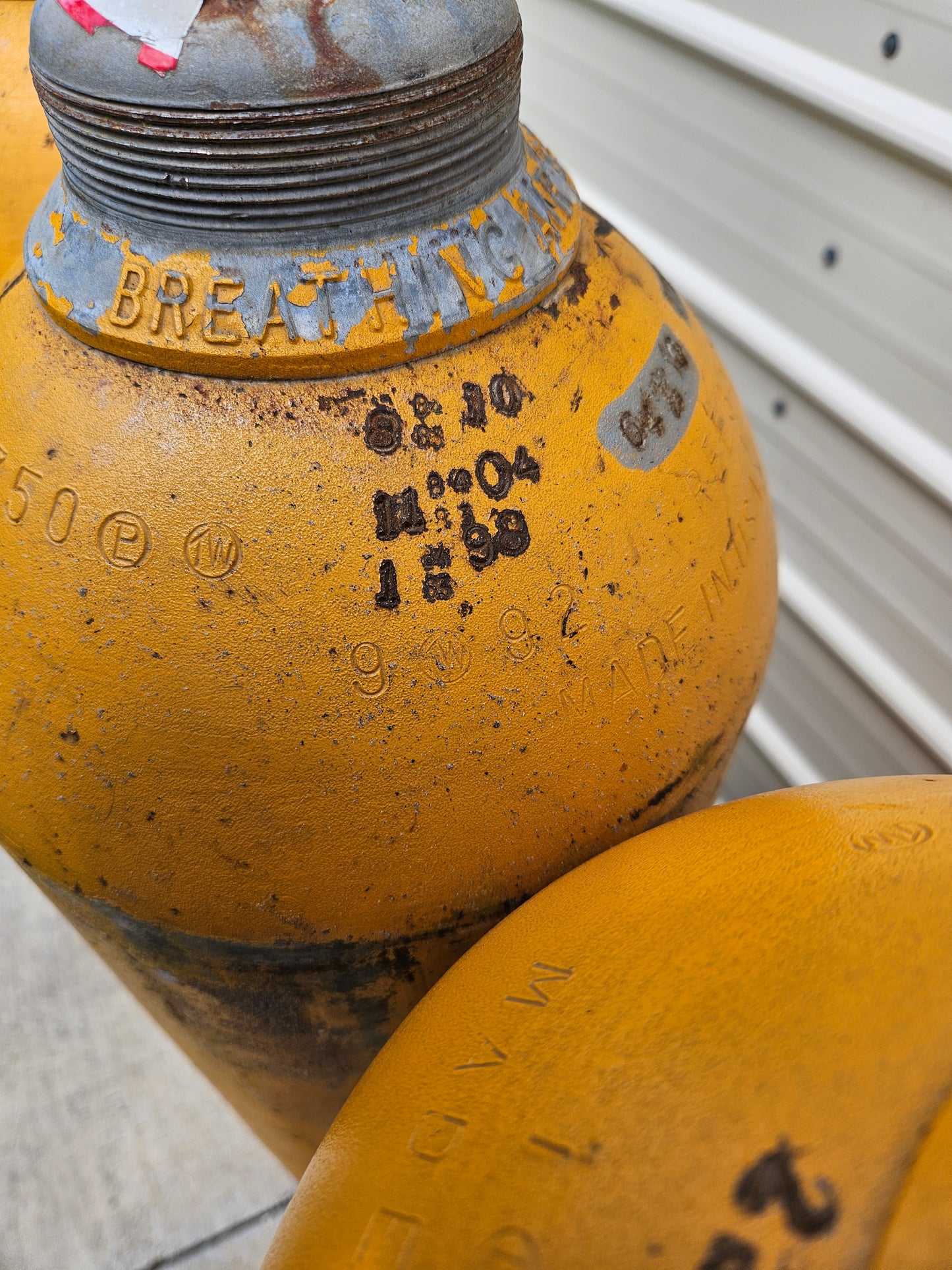 4500psi Gas Storage Bank Bottles