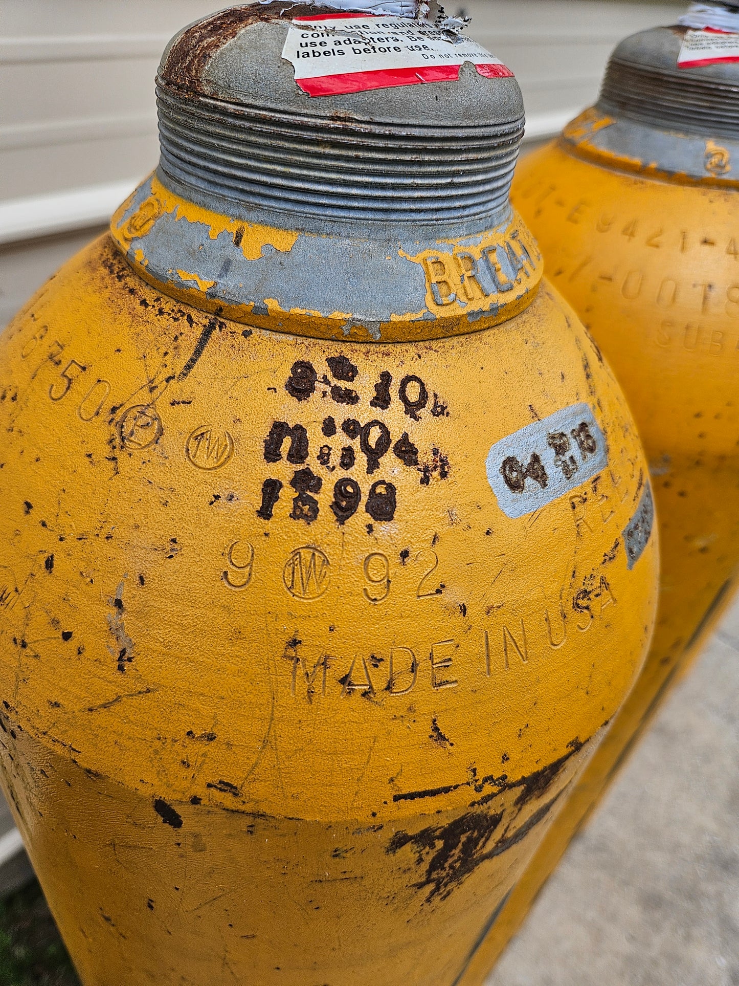 4500psi Gas Storage Bank Bottles