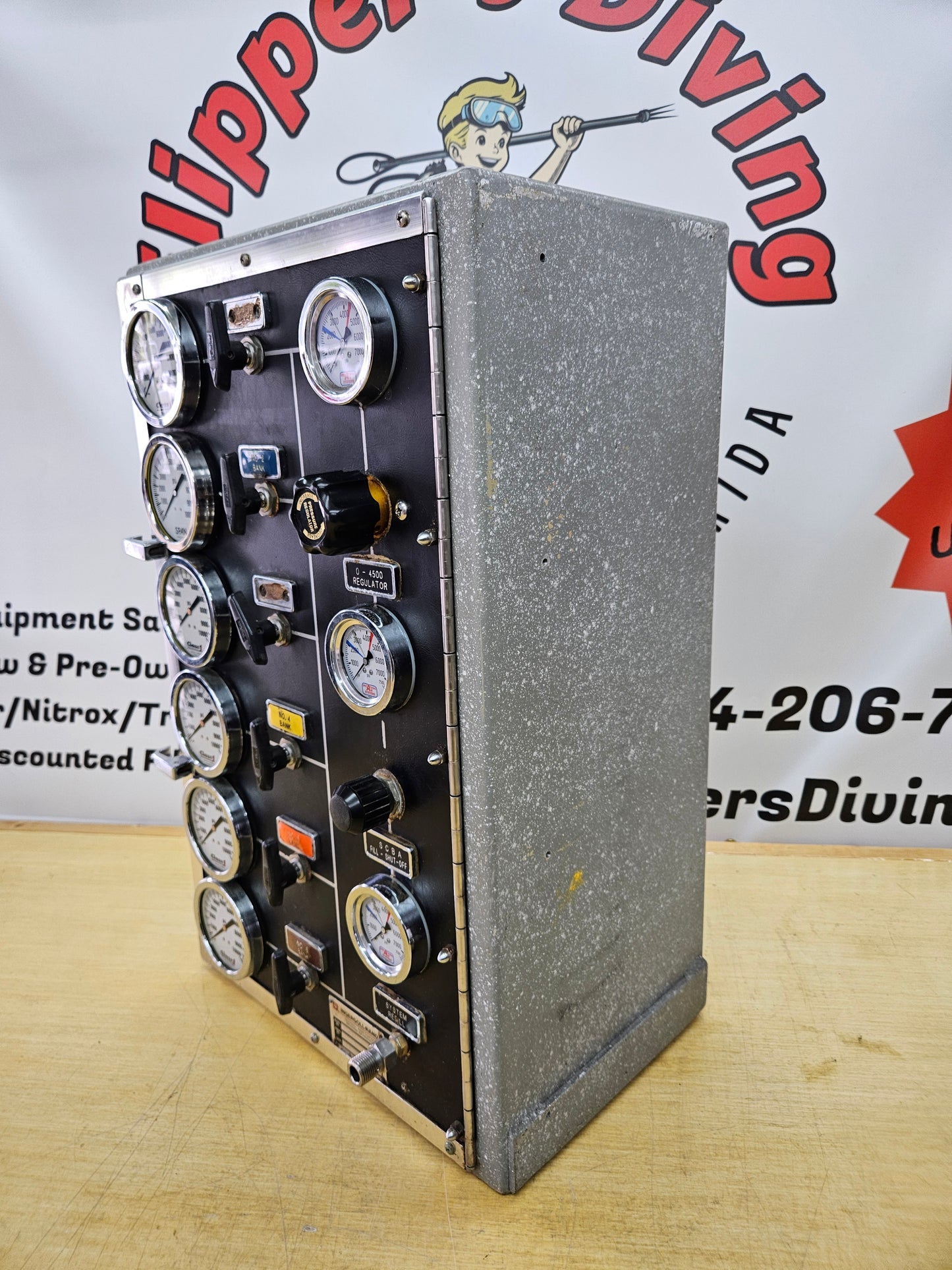 Scuba Fill Station Panel