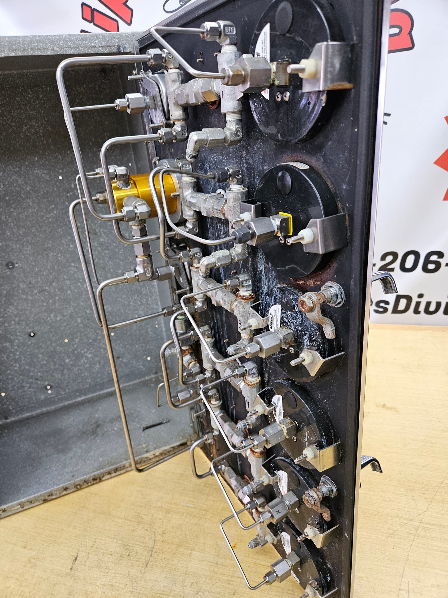 Scuba Fill Station Panel