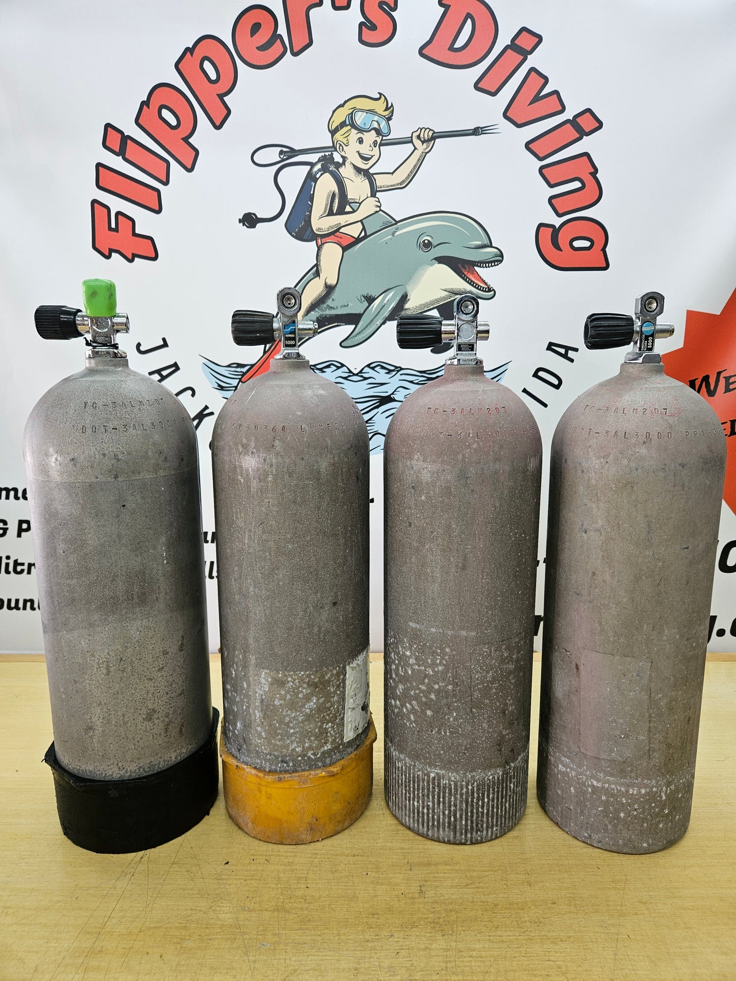 AL63 Scuba Cylinders