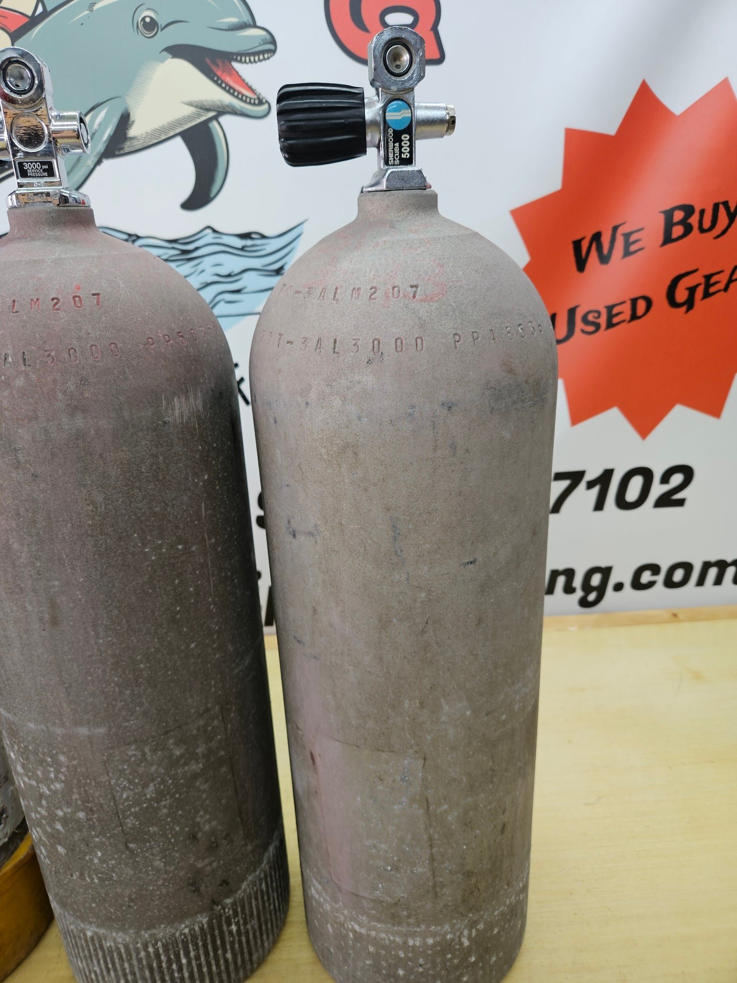 AL63 Scuba Cylinders