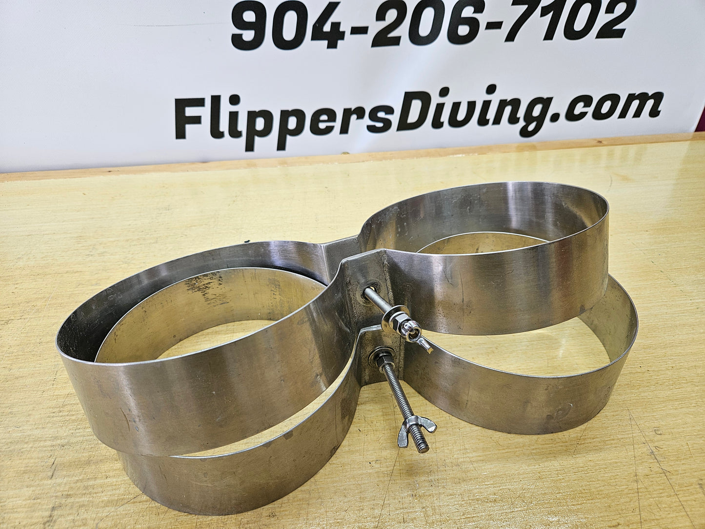 7.25" Stainless Steel Tank Bands #B001