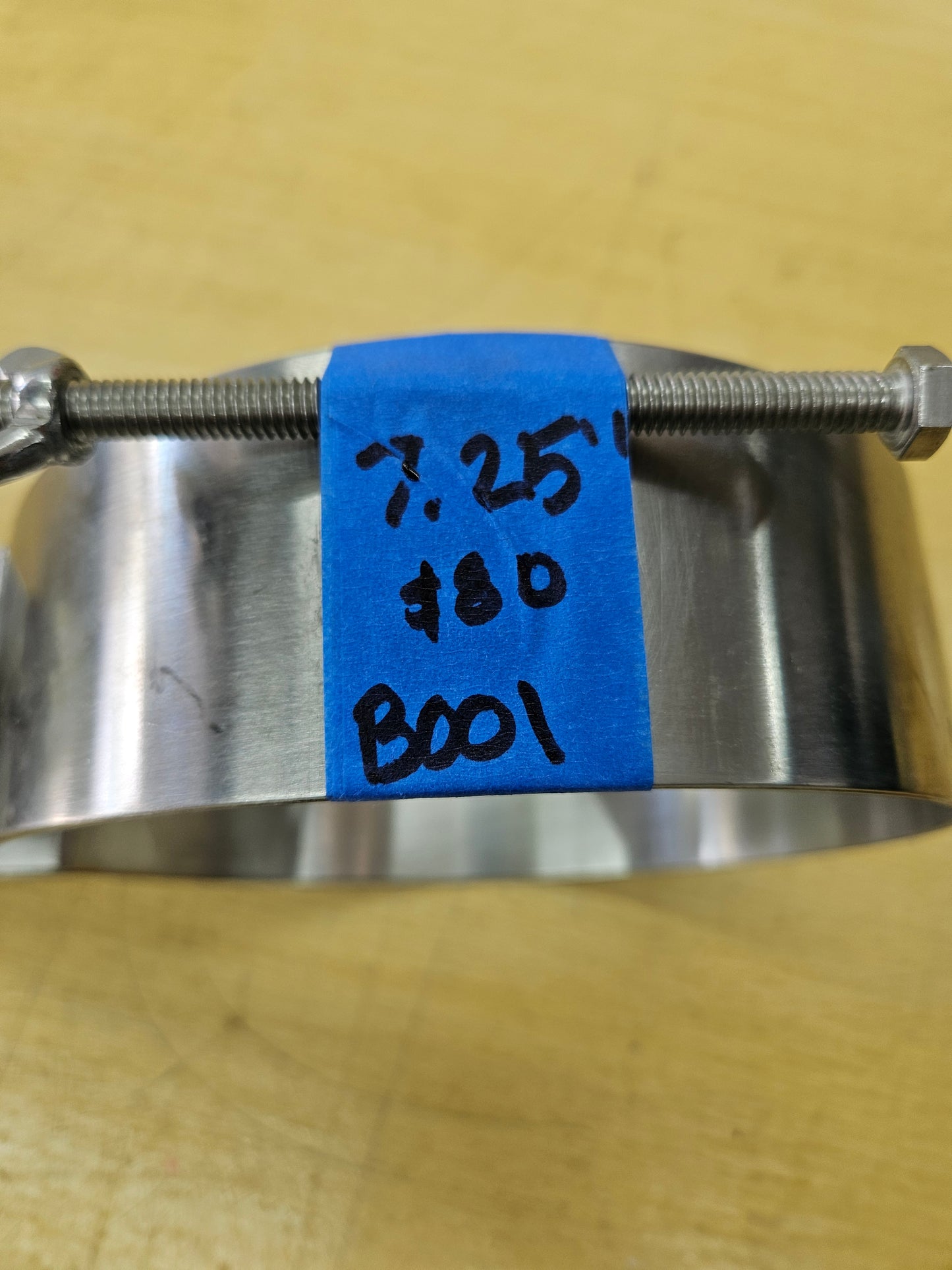 7.25" Stainless Steel Tank Bands #B001