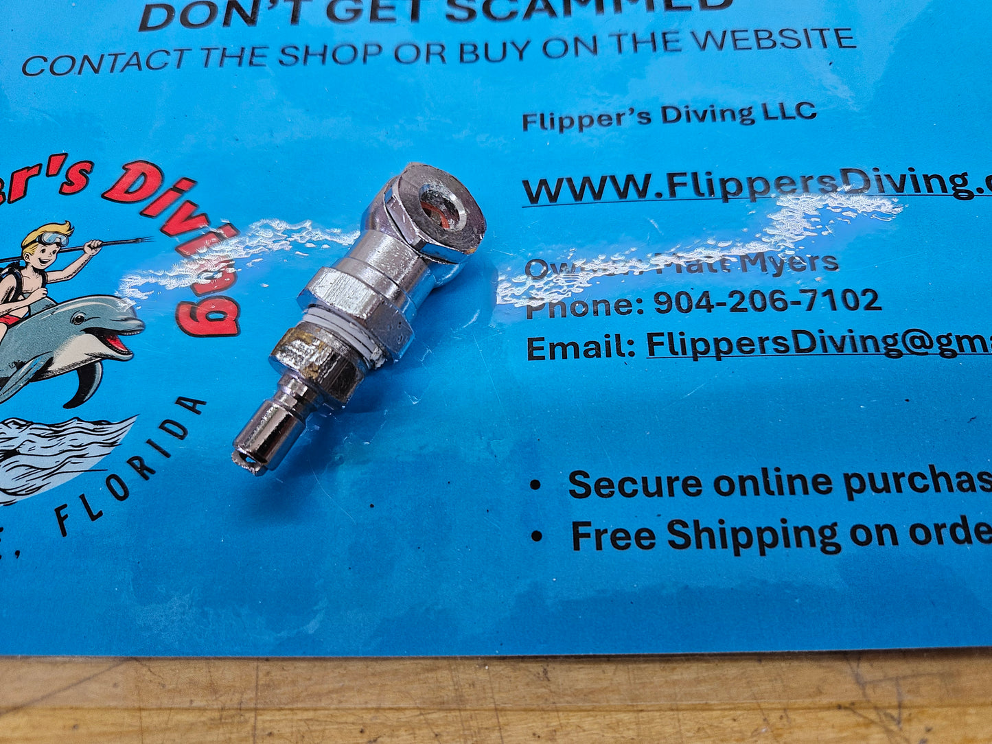 Tire Filler with Inflator Hose Fitting