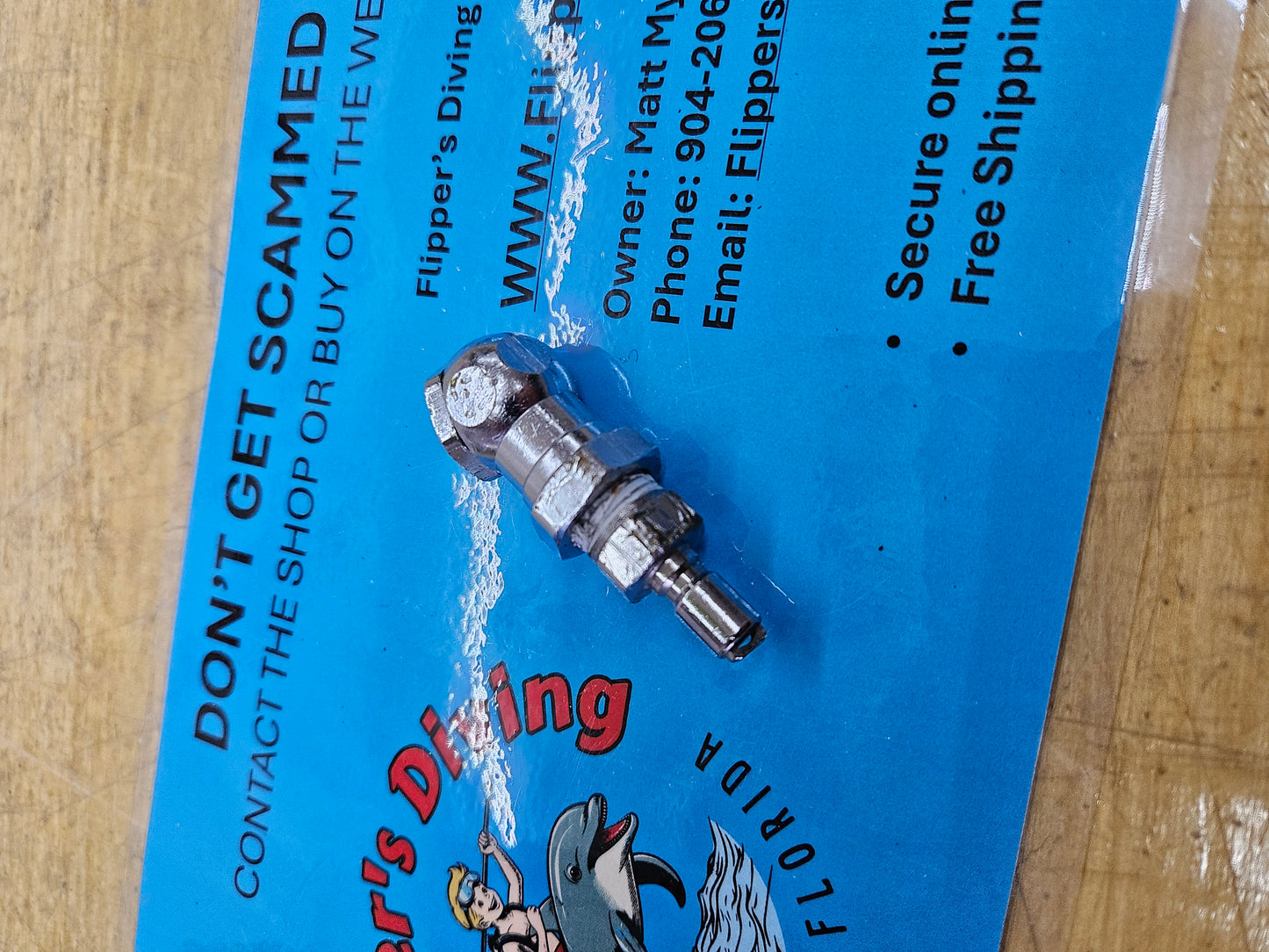 Tire Filler with Inflator Hose Fitting