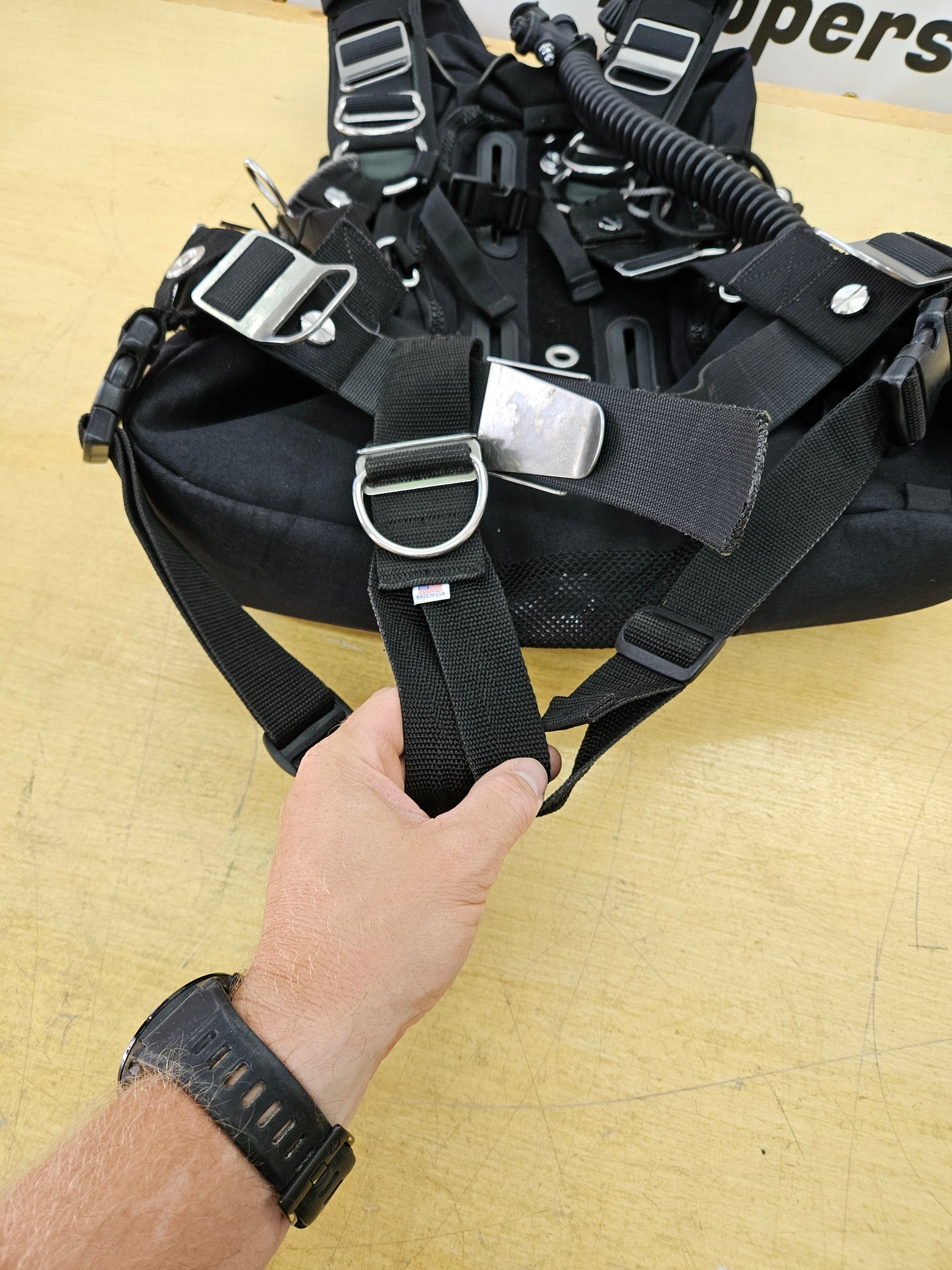 Hollis SMS100 Sidemount BCD *CUSTOM* (L-XL)