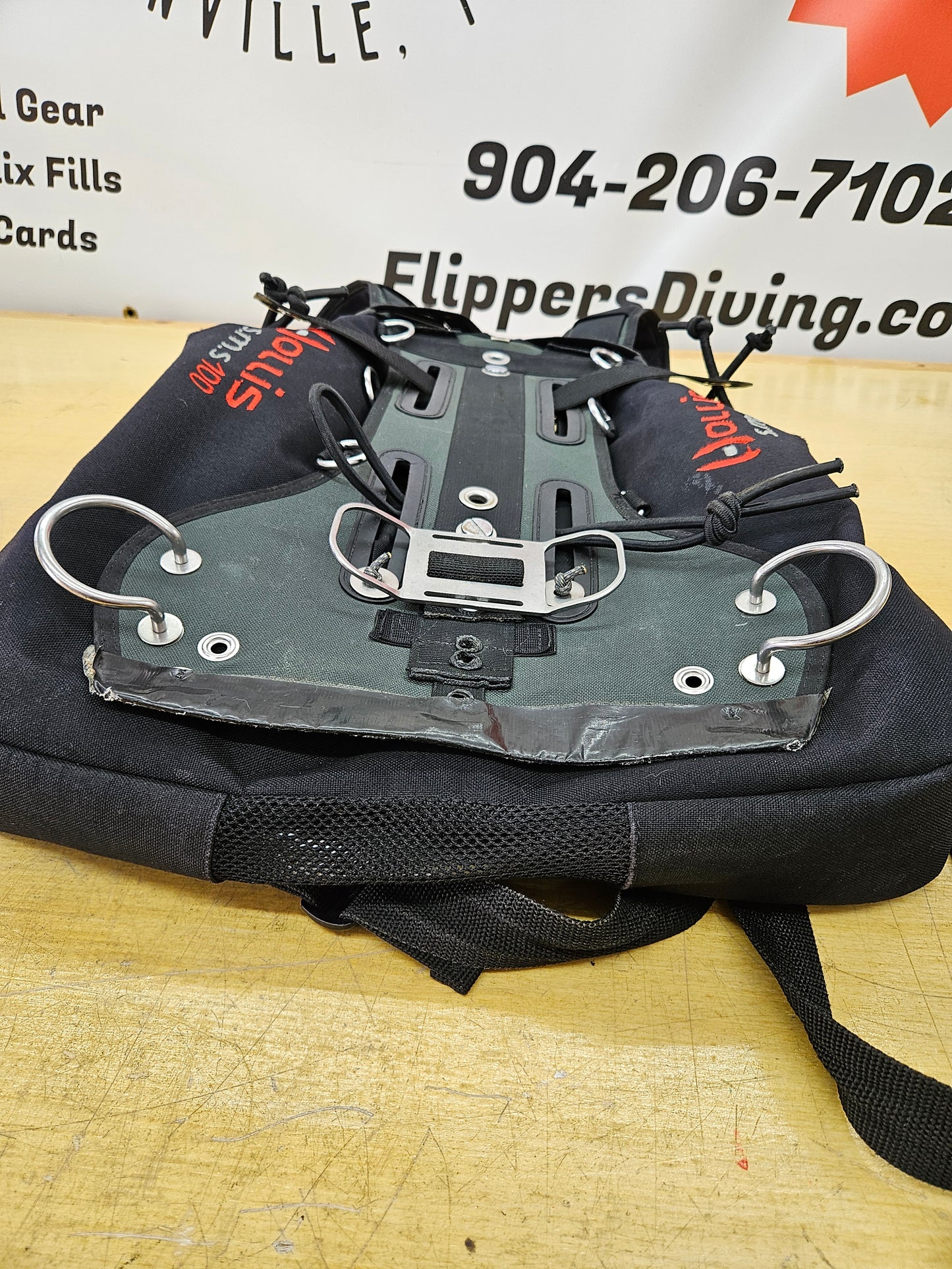 Hollis SMS100 Sidemount BCD *CUSTOM* (L-XL)