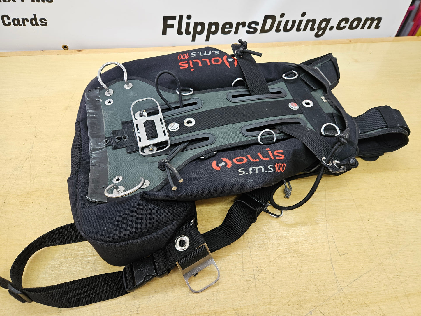 Hollis SMS100 Sidemount BCD *CUSTOM* (L-XL)