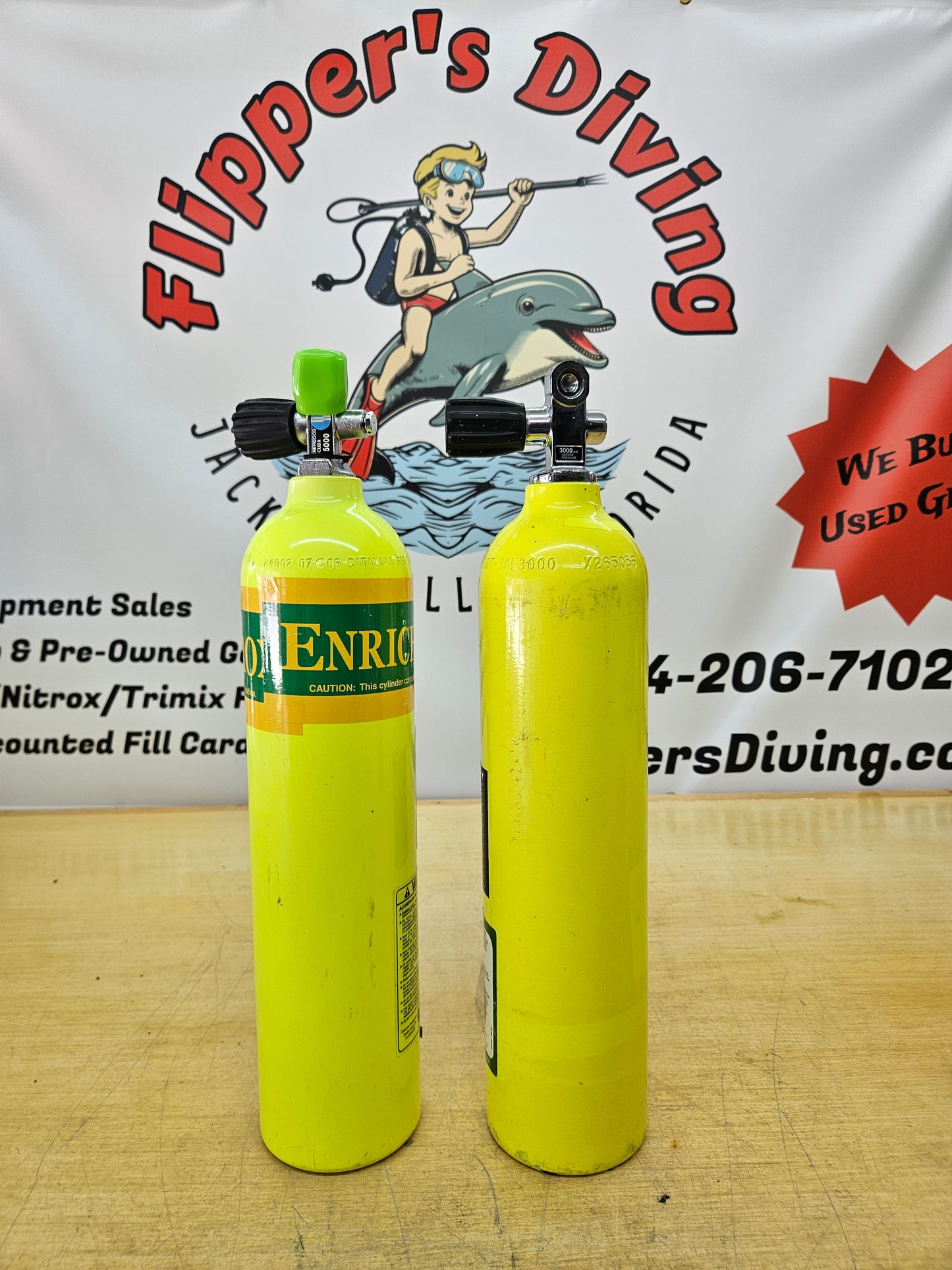 Aluminum 19cf Scuba Cylinder