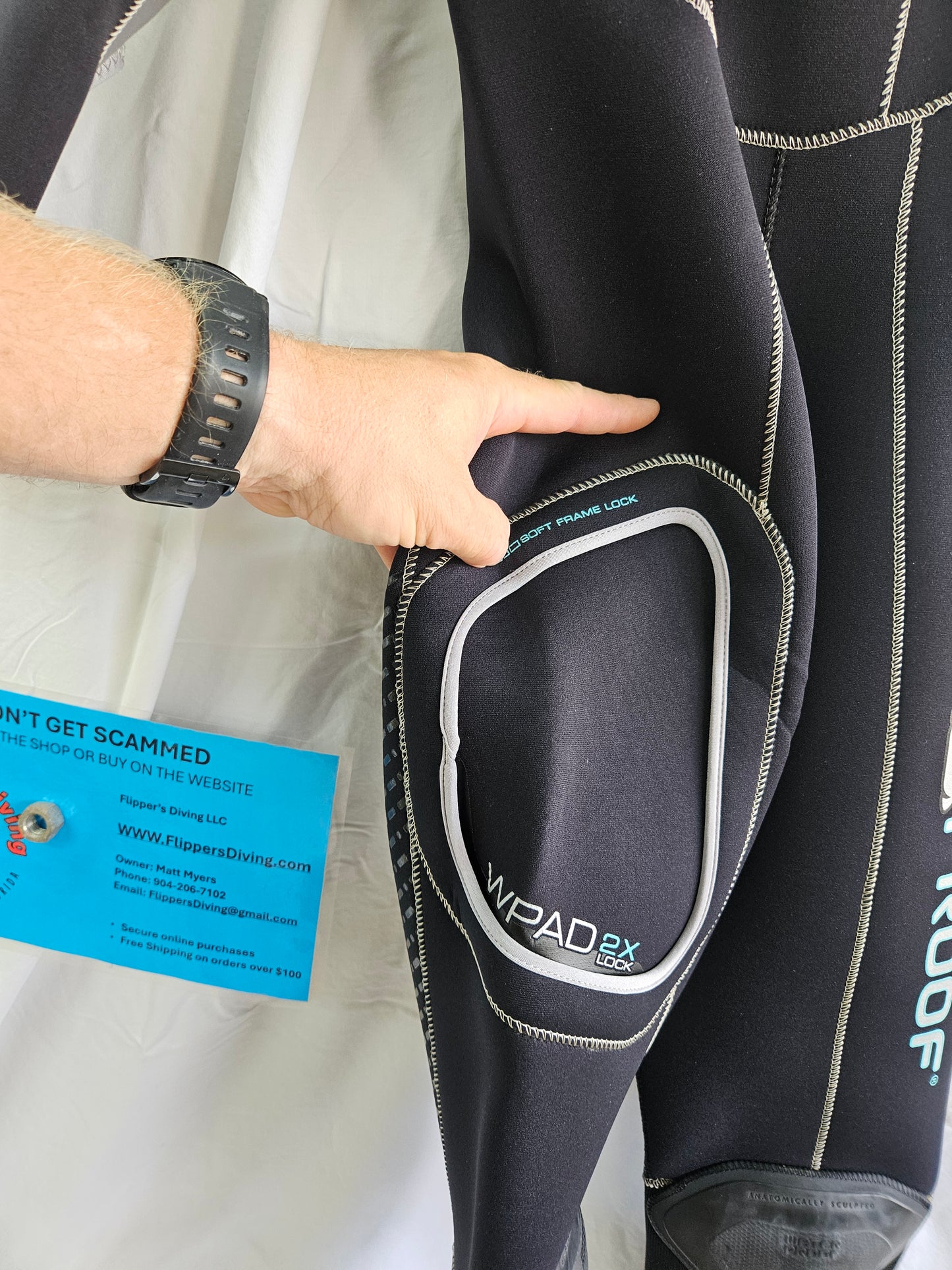 Waterpoof W4 Ladies 5mm Wetsuit (Small)