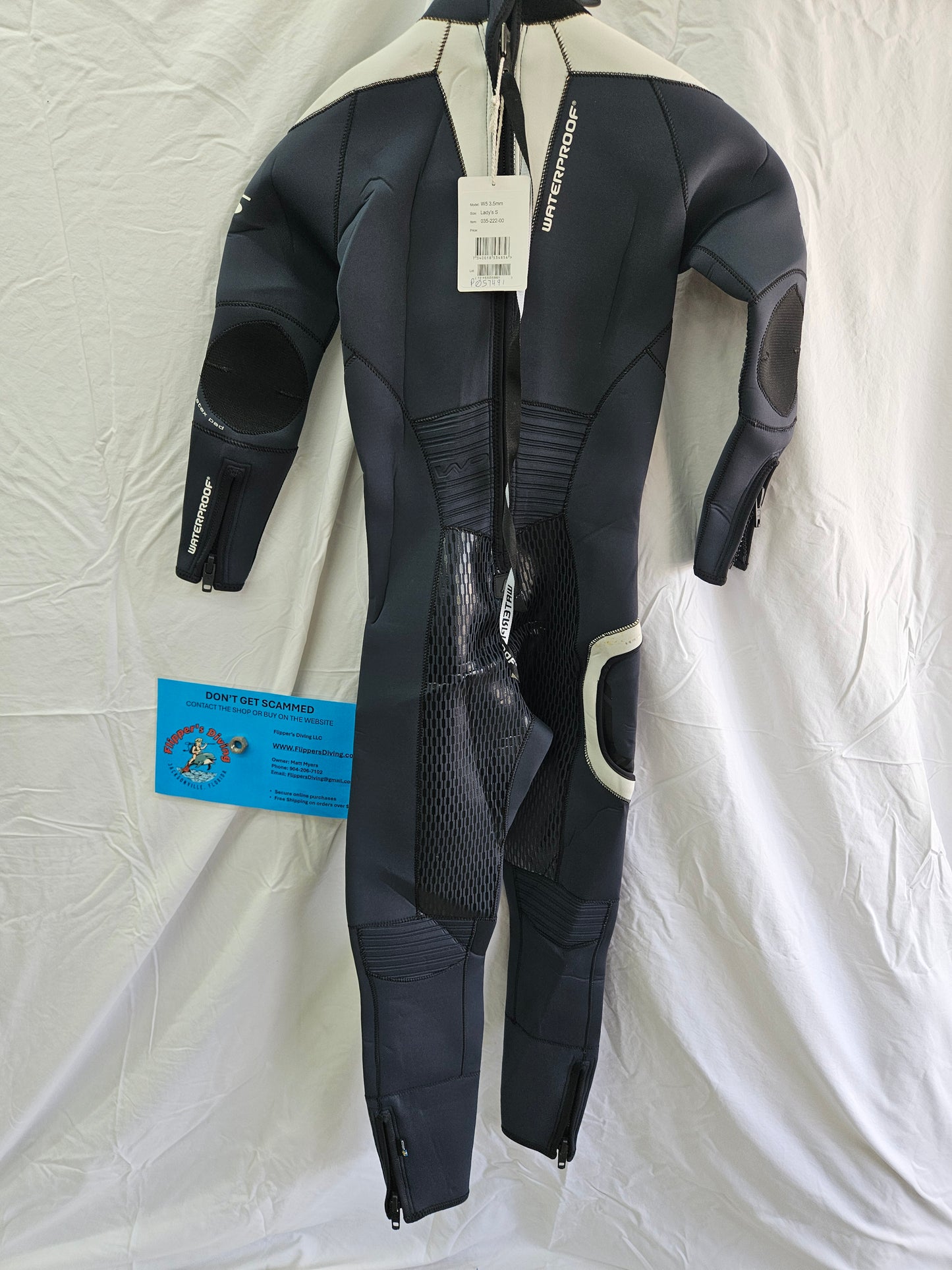 Waterproof W5 3.5mm Wetsuit (Ladies small)
