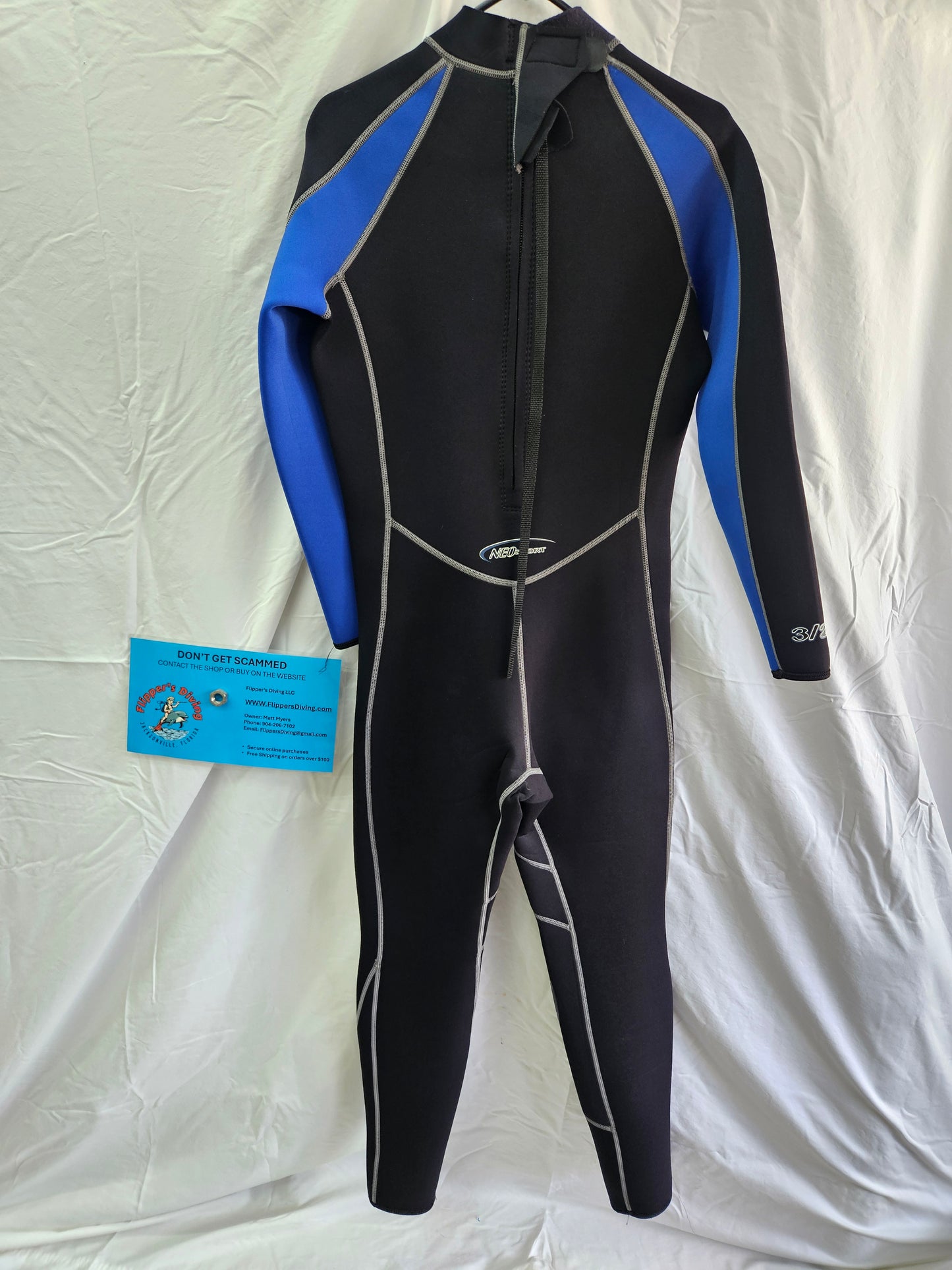 Neosport 3/2mm Wetsuit (MEDIUM)