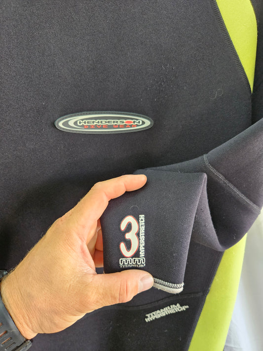 Henderson 3mm Wetsuit (LARGE)
