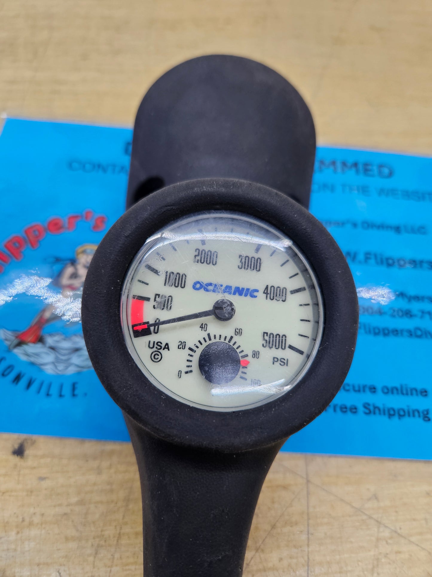 Oceanic "Glo" Data Plus dive computer