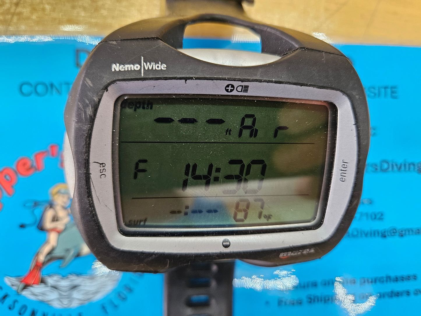 Mares Nemo Wide Dive Computer
