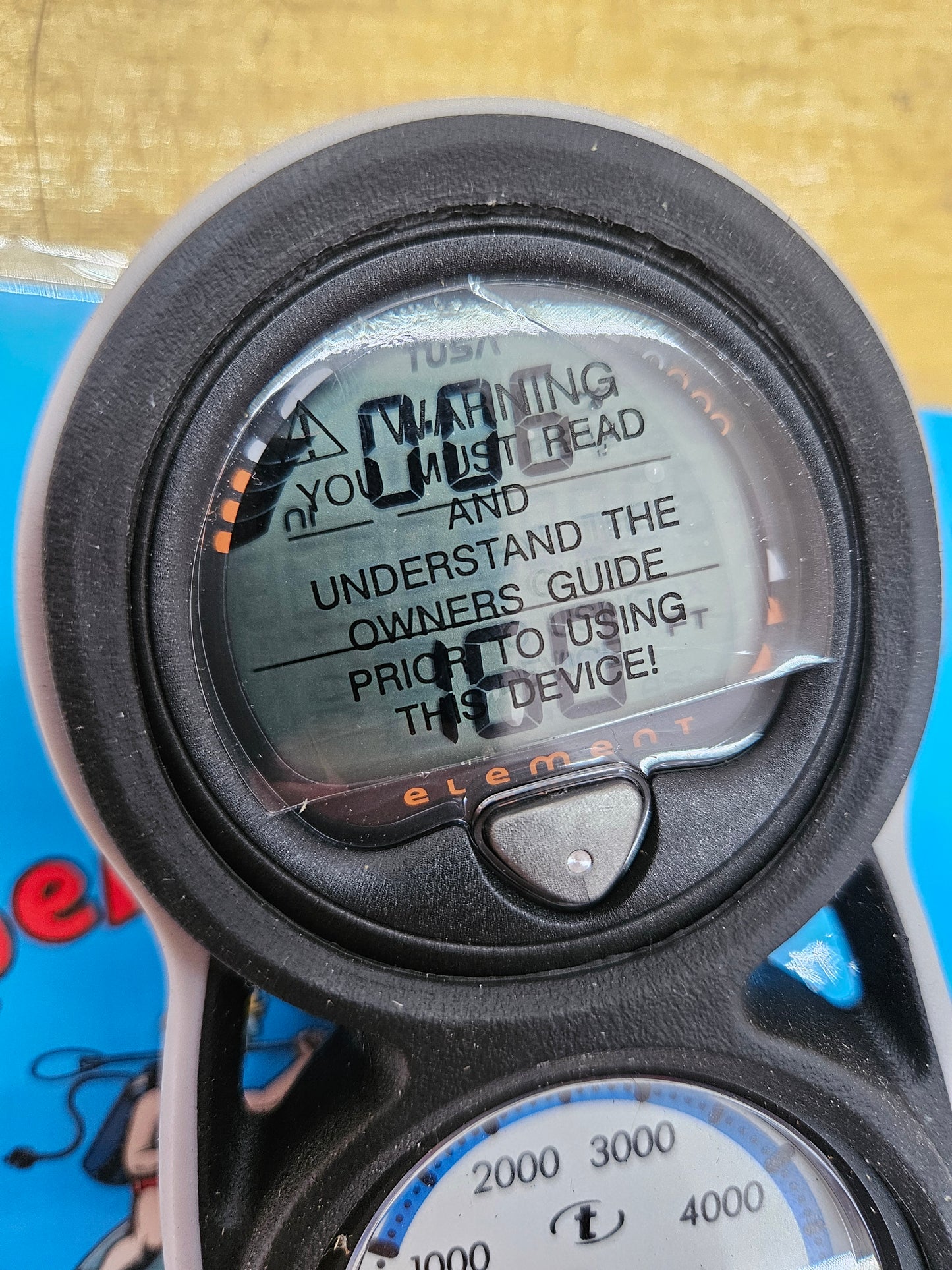 Tusa "Element" Dive Computer (NEW/Old Stock!)