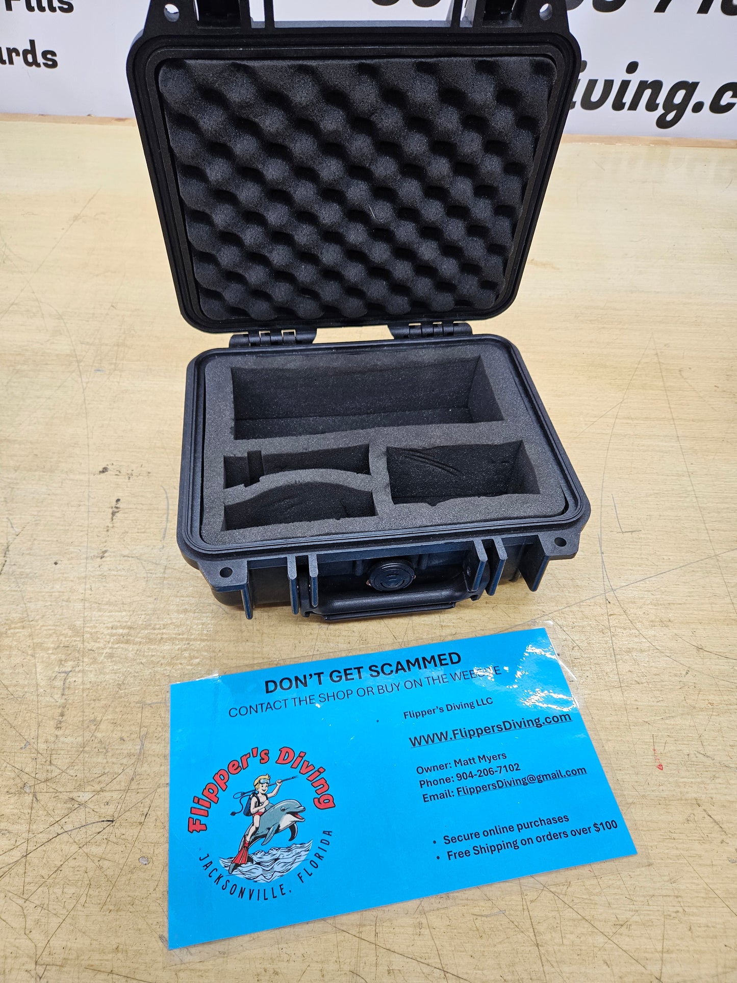 Divesoft Pelican Dry Box Case