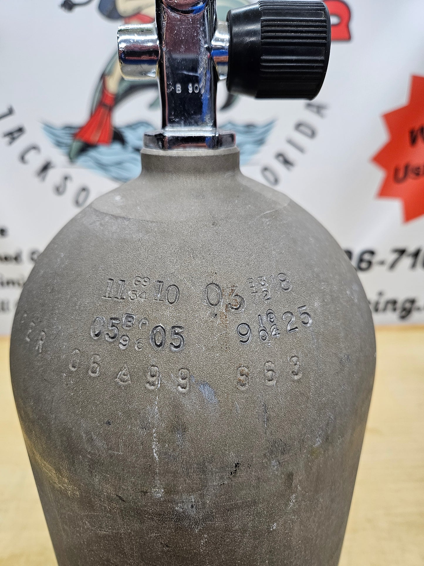 Aluminum 63 Scuba Cylinder