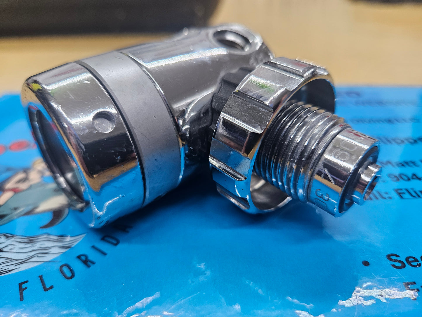 Apeks DS4 DIN First Stage Regulator **BLOCKED IP!!**